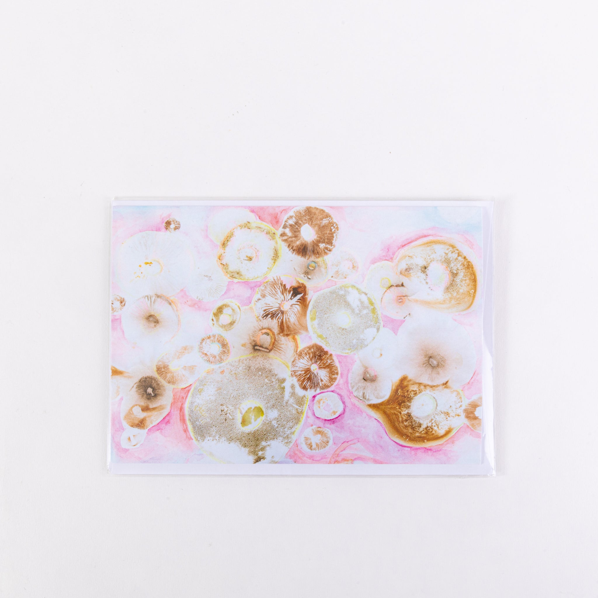 Greeting card- Mushroom Spores