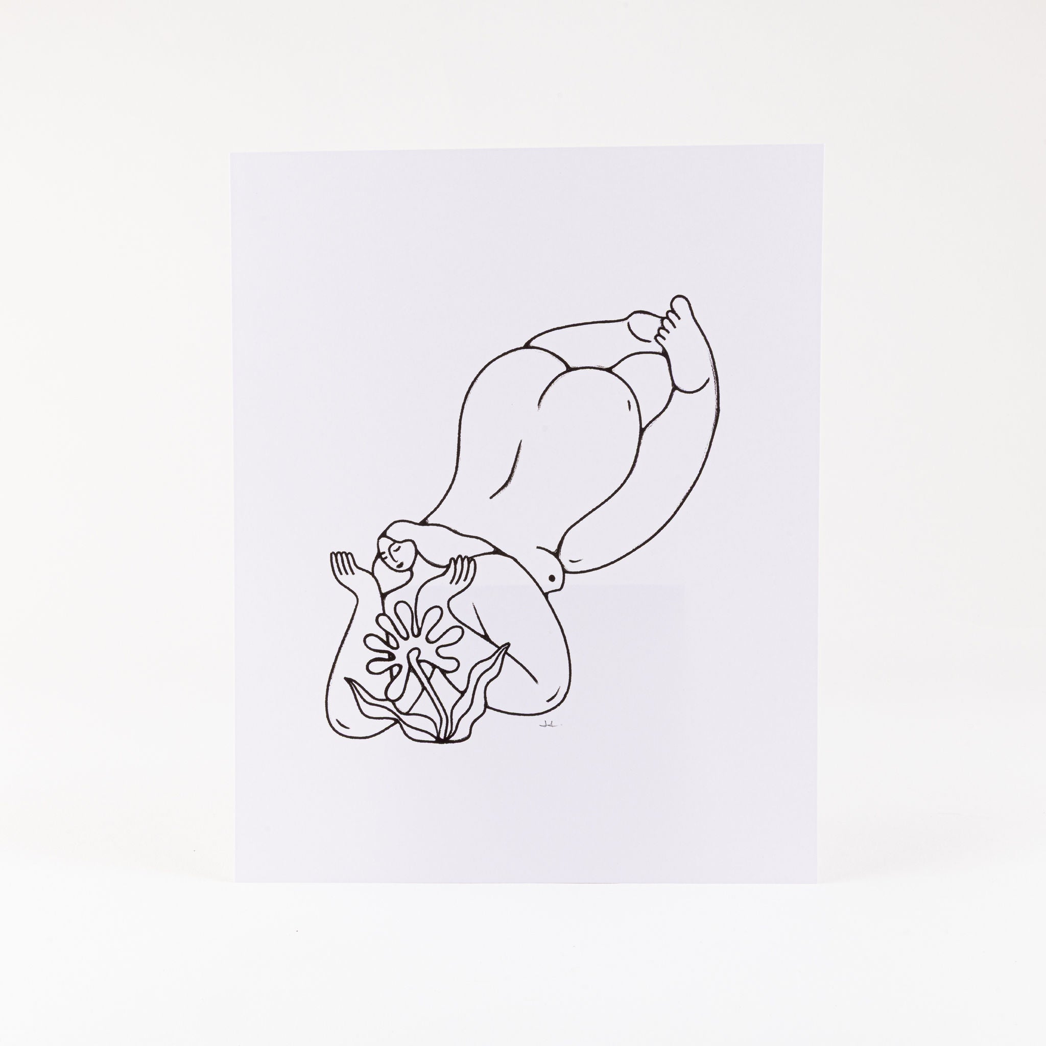 Art Print - Flower Gazer