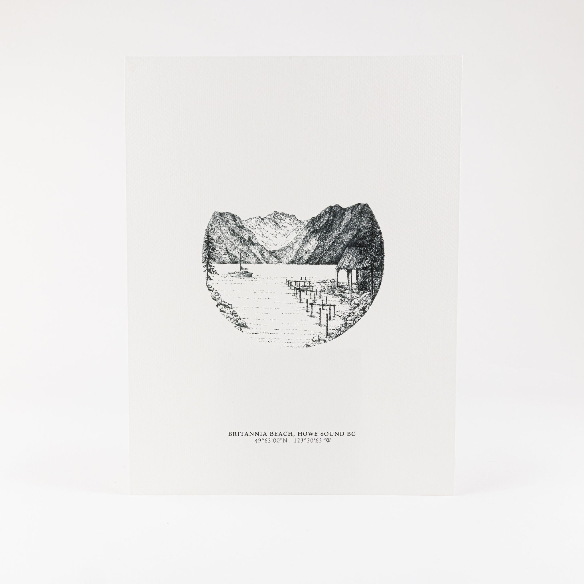 Art Print - Britannia Beach, Howe Sound BC