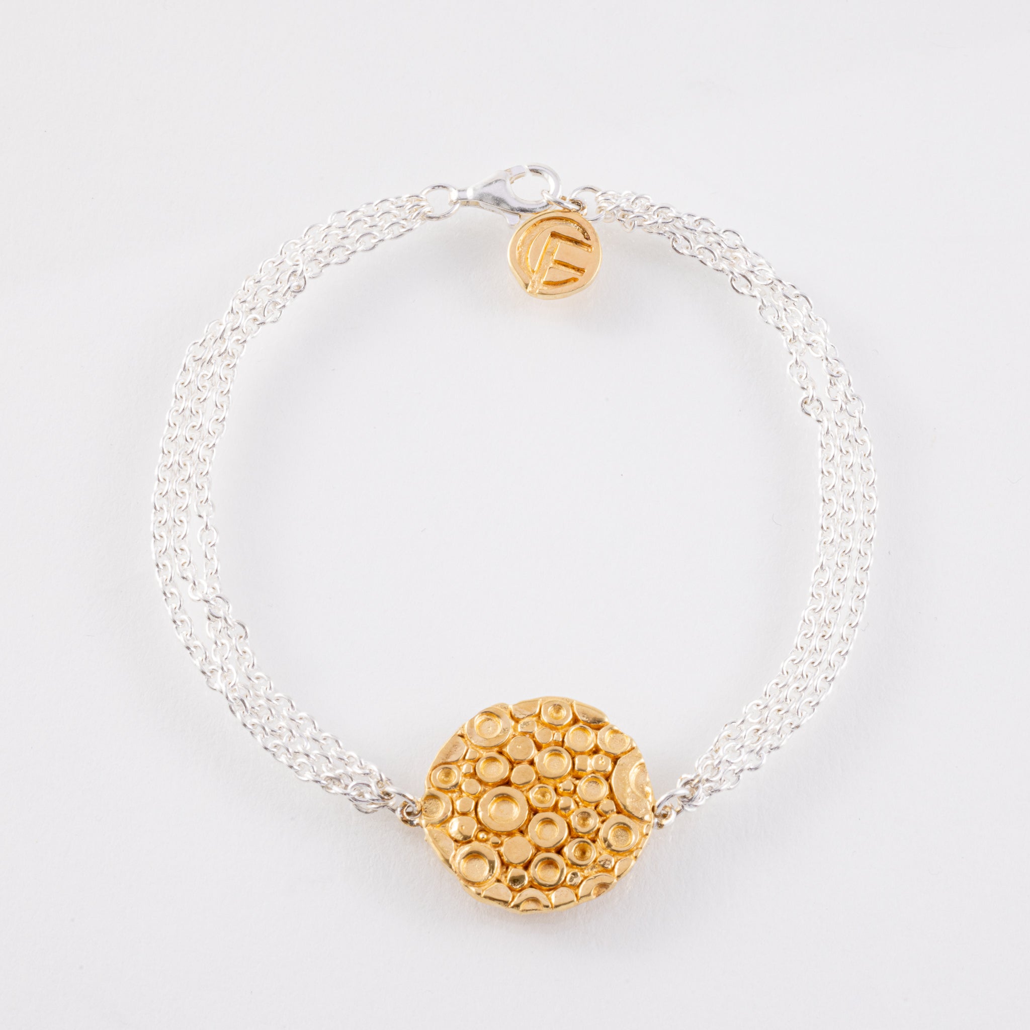 Christy Feaver - Shoreline Collection - Triple chain bracelet