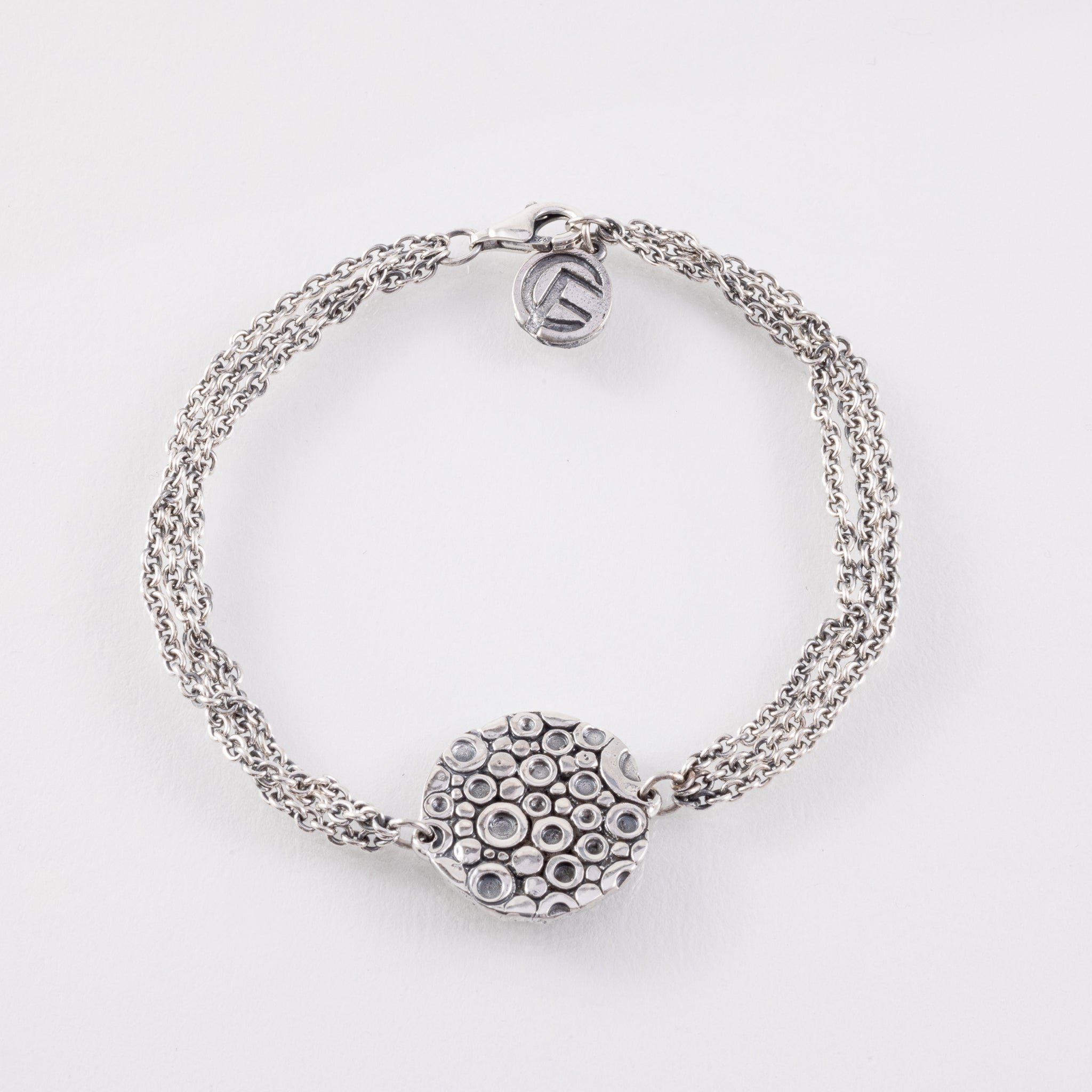 Christy Feaver - Shoreline Collection - Triple chain bracelet