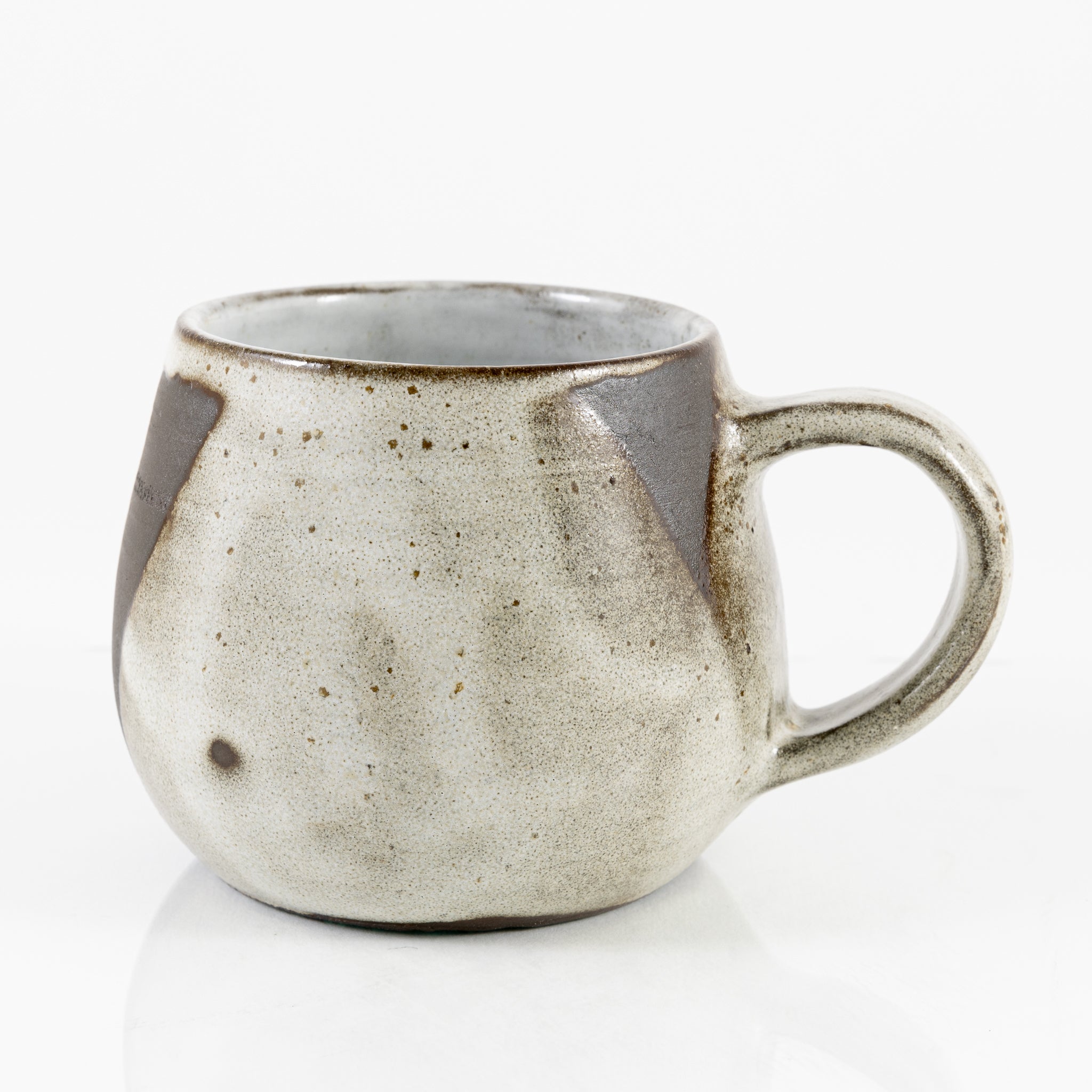 Earth + Fibre Black Clay Wine Mug