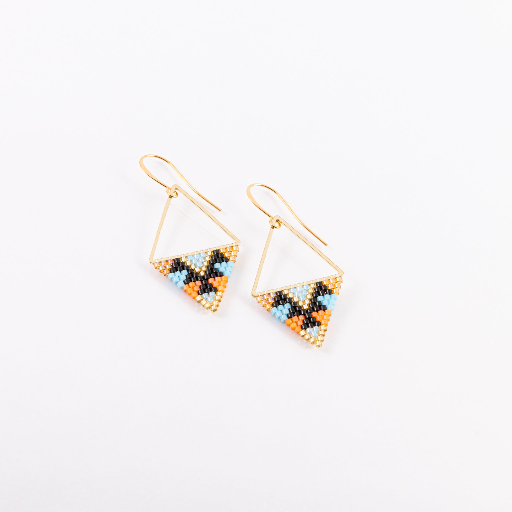 Gray J Designs - Earrings - Petite Triangles