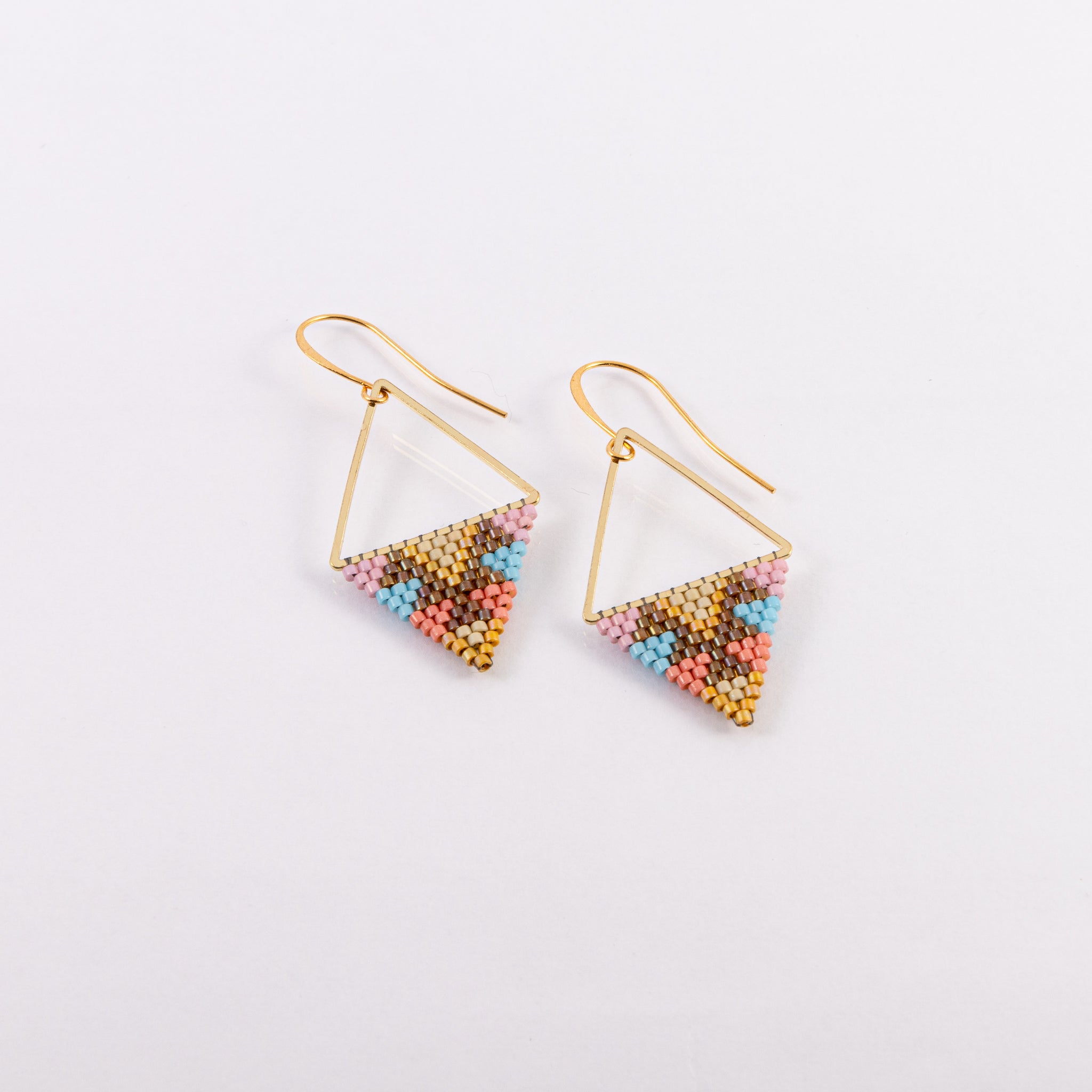 Gray J Designs - Earrings - Petite Triangles