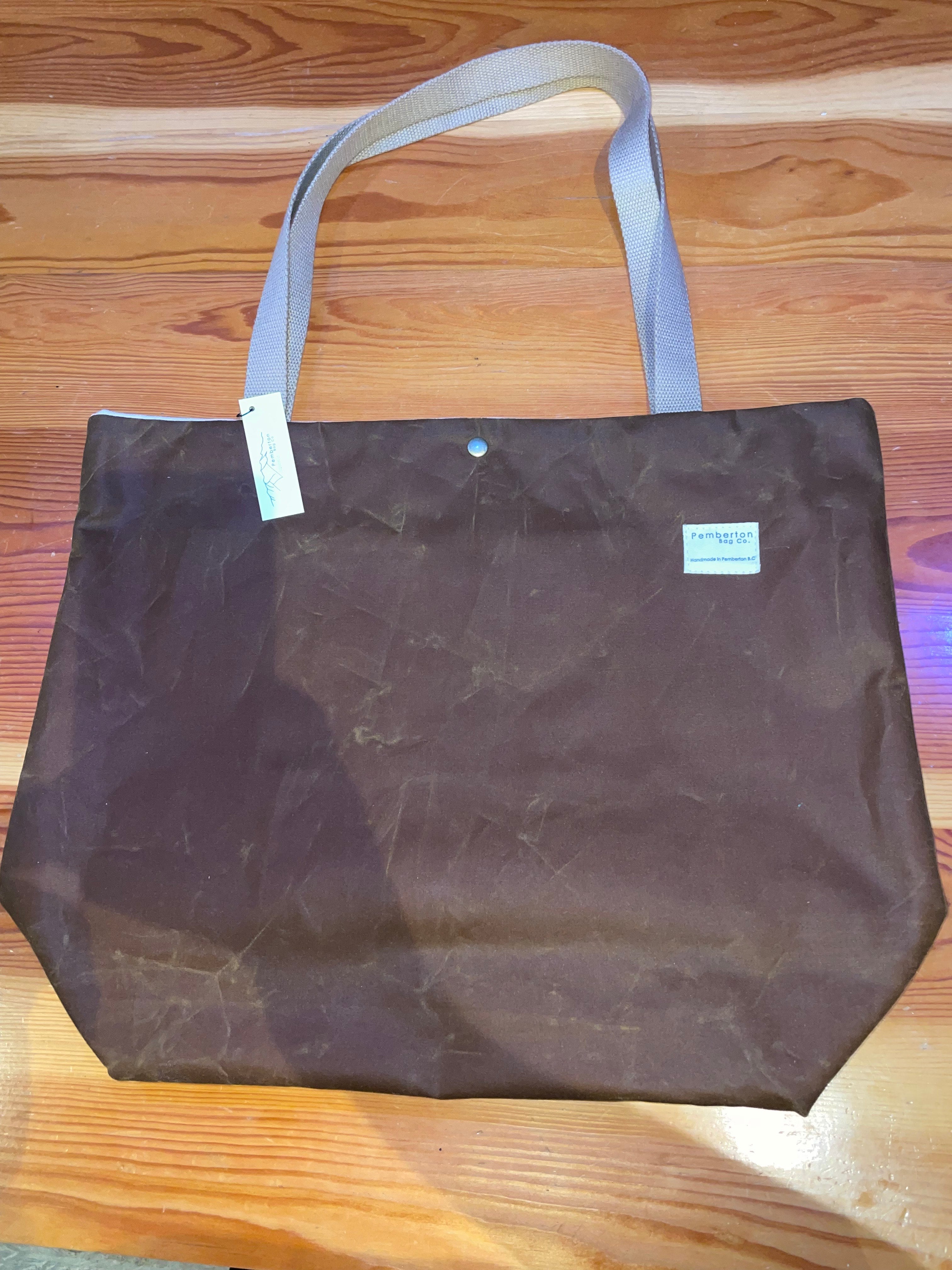 Simple Oilskin Tote