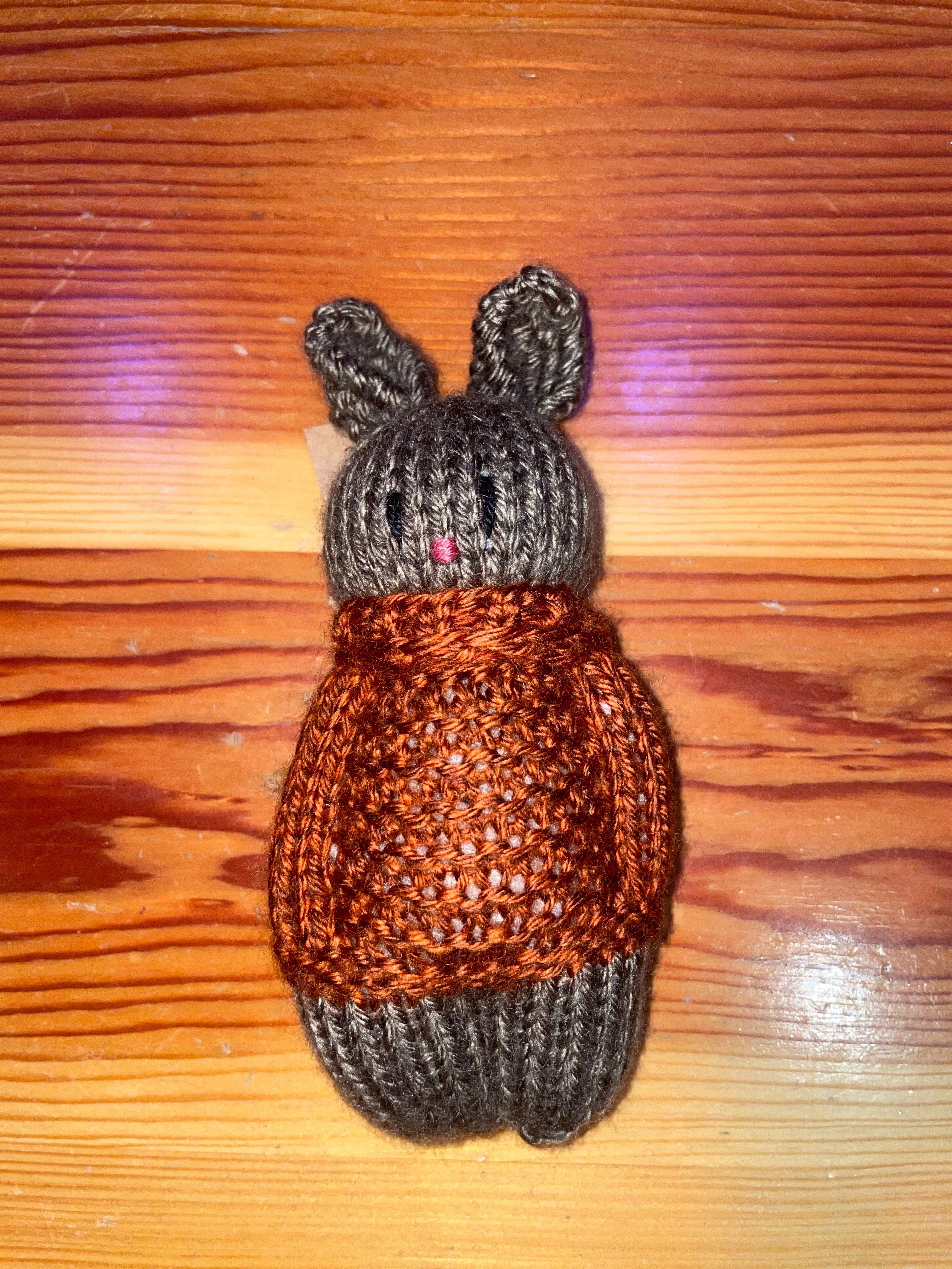 Hand Knitted Bunny