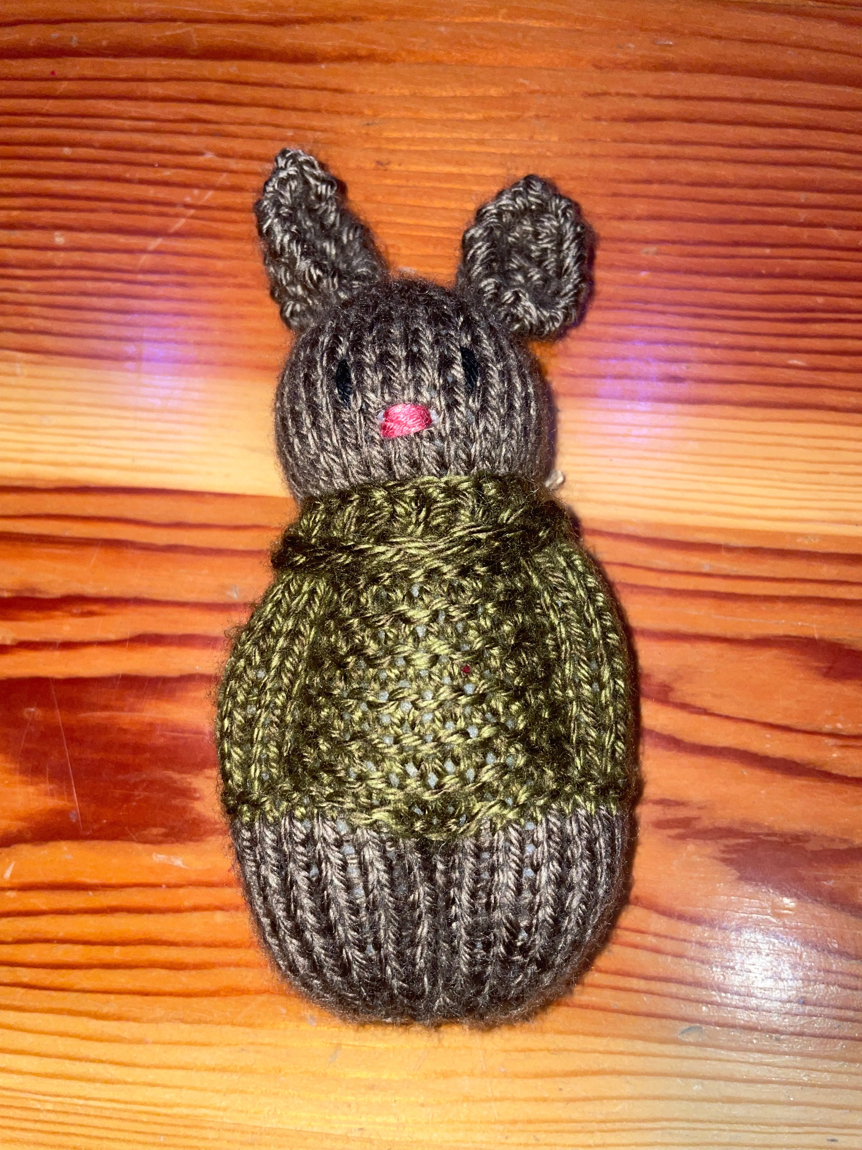Hand Knitted Bunny