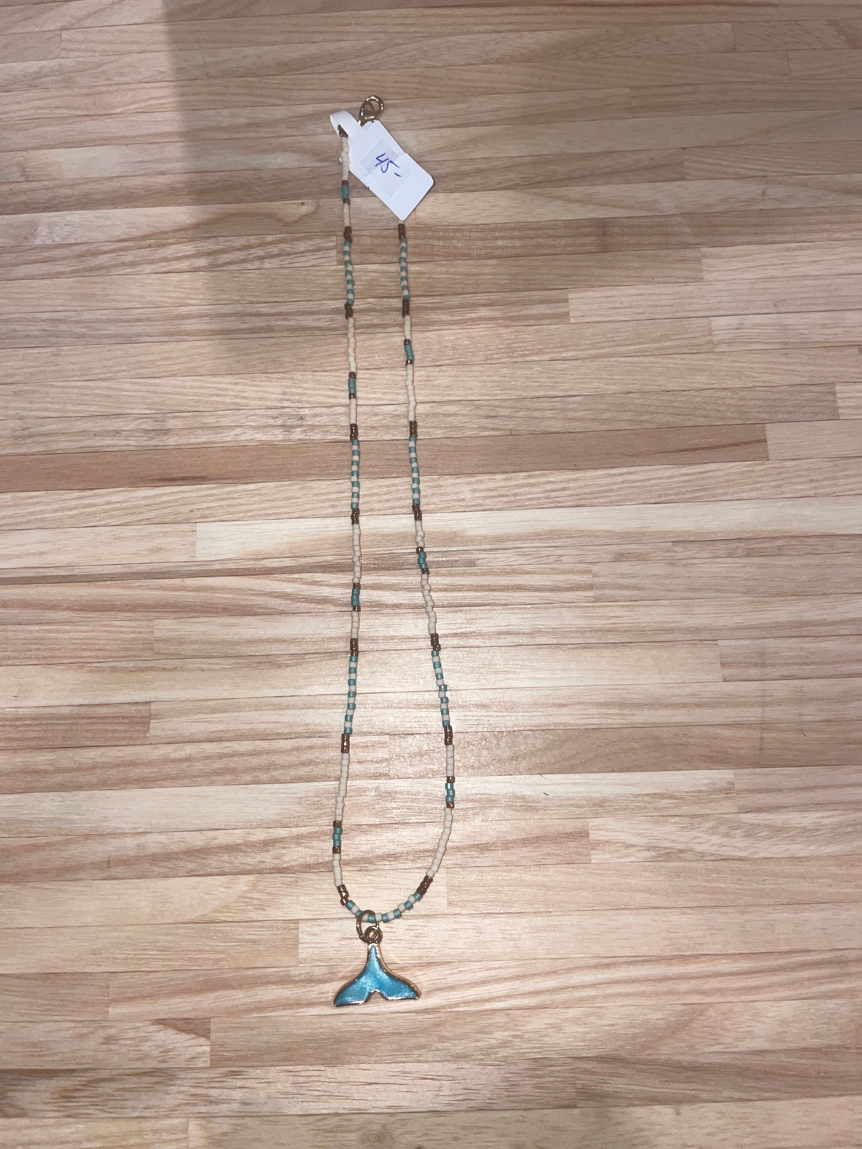 Beaded Necklace with pendant