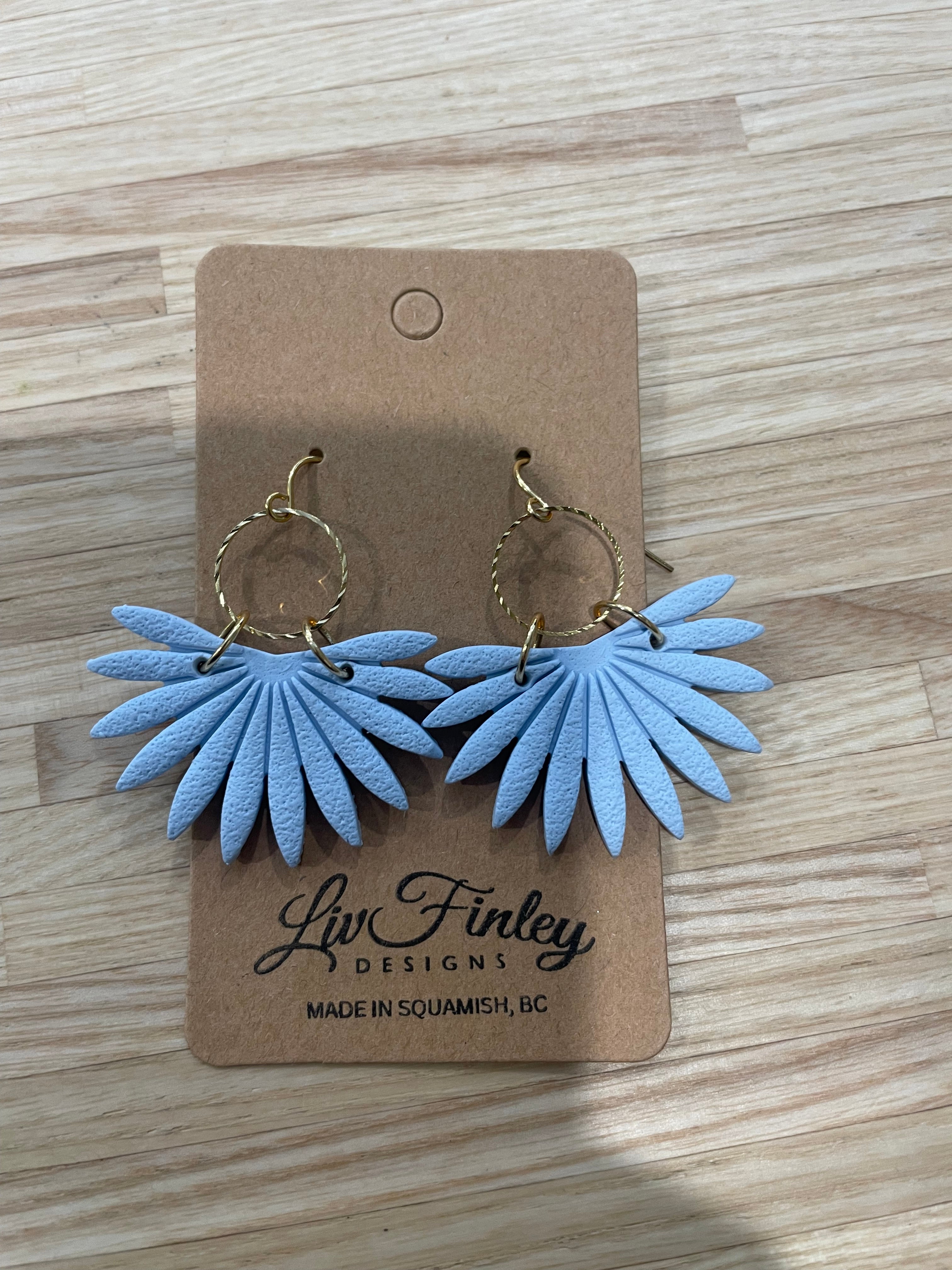 Earrings - Palm