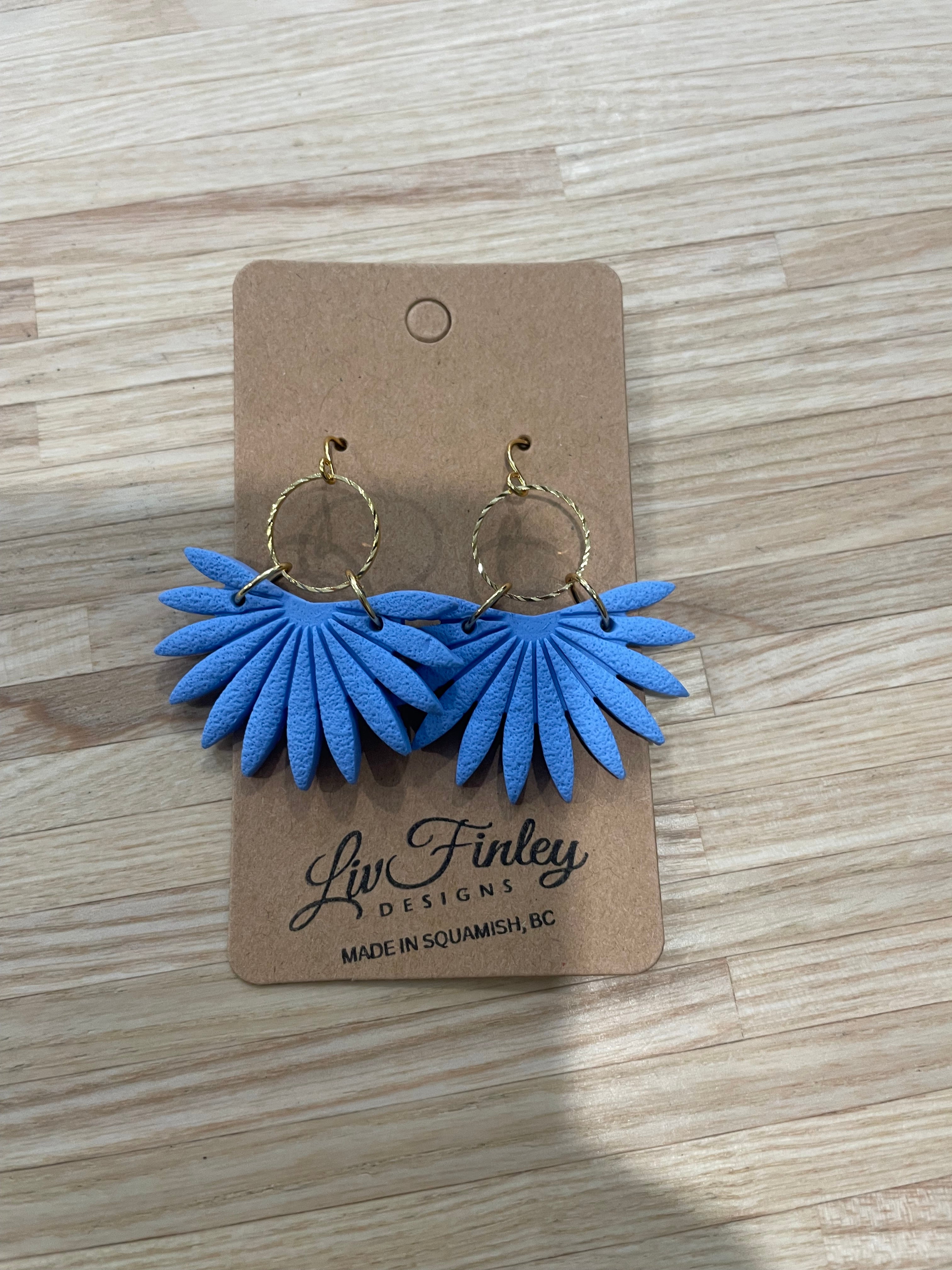 Earrings - Palm