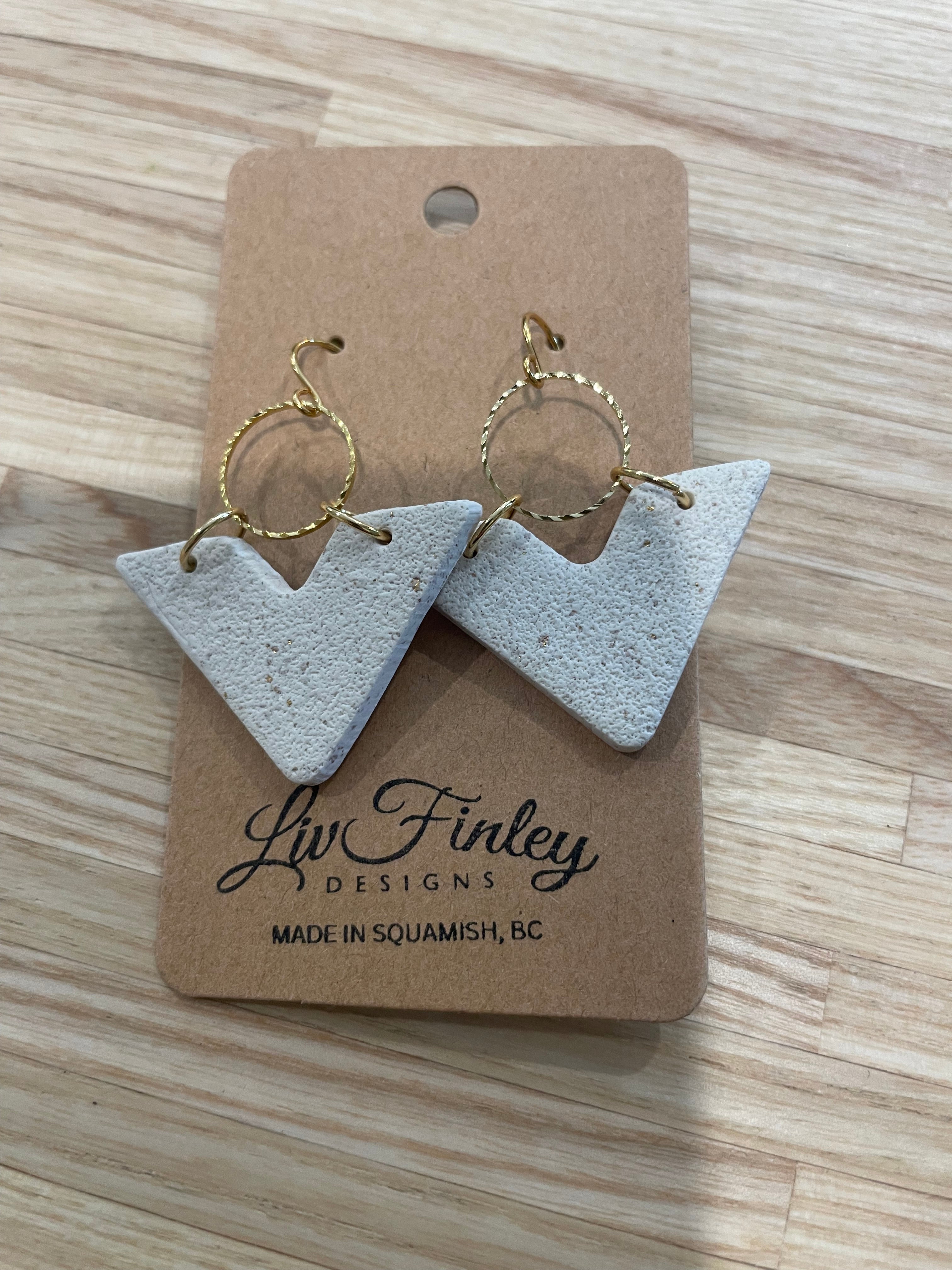 Earrings - Triangles