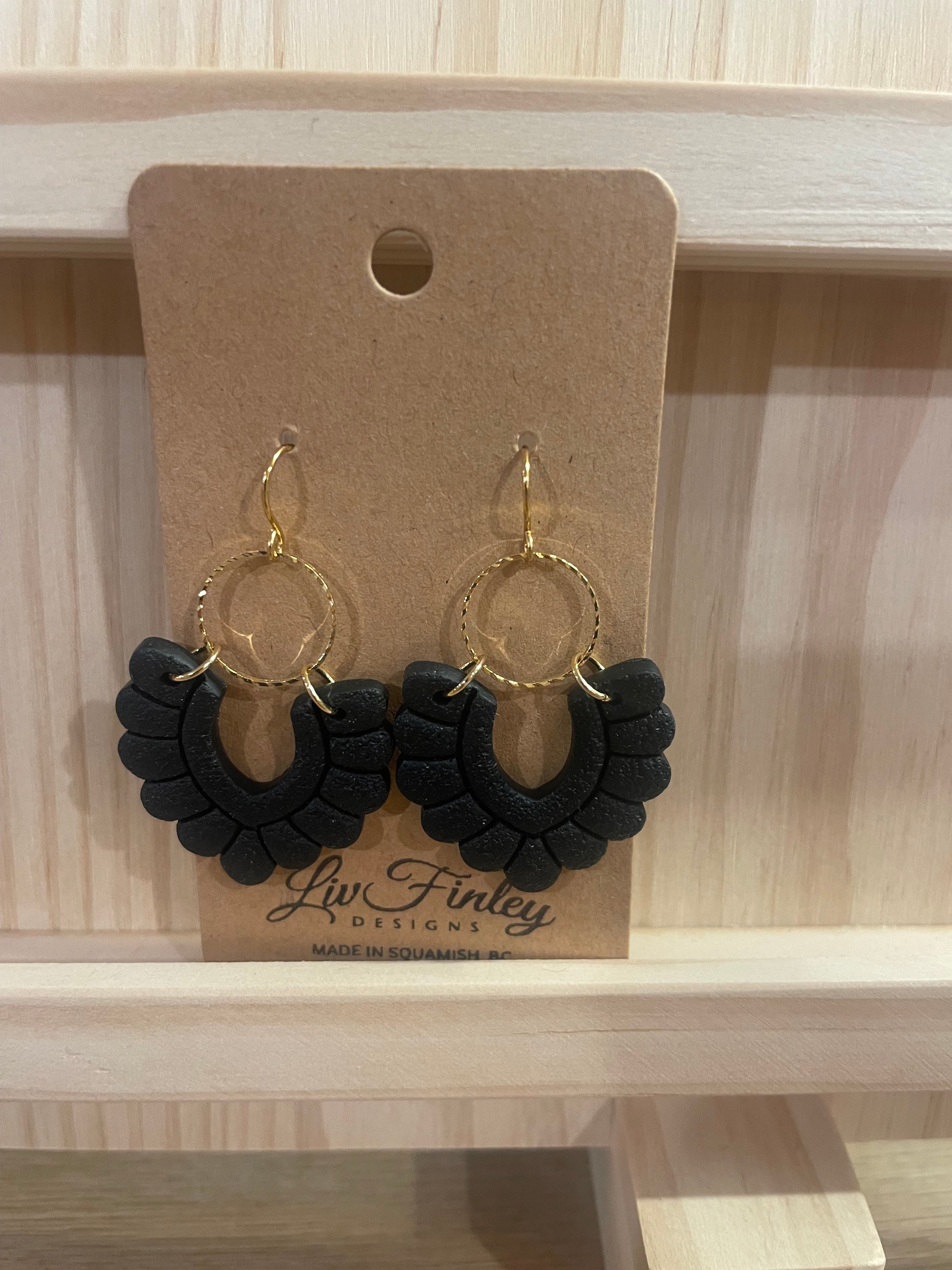 Hoop Drop Earrings