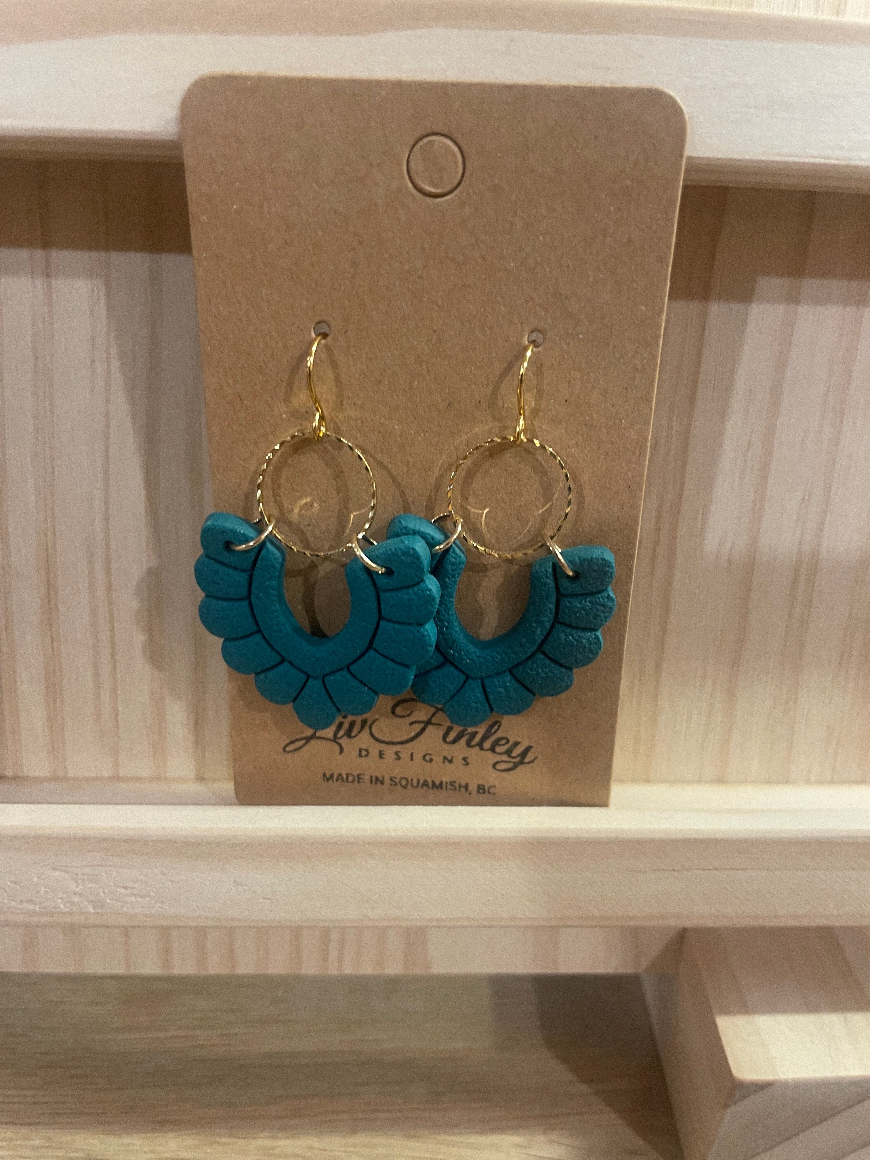 Hoop Drop Earrings