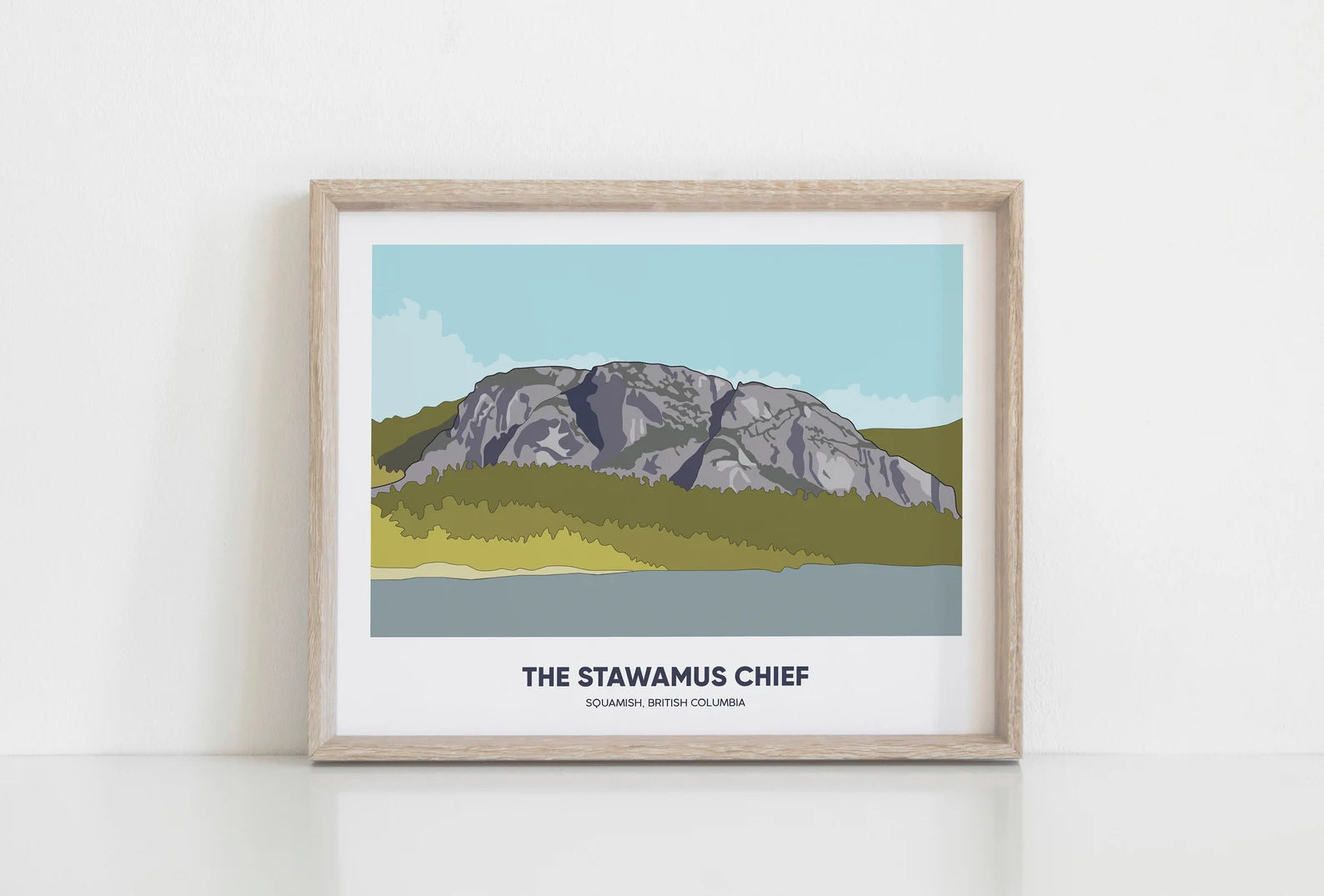 Jade Littlewood - Art Print - Stawamus Chief Print, Squamish