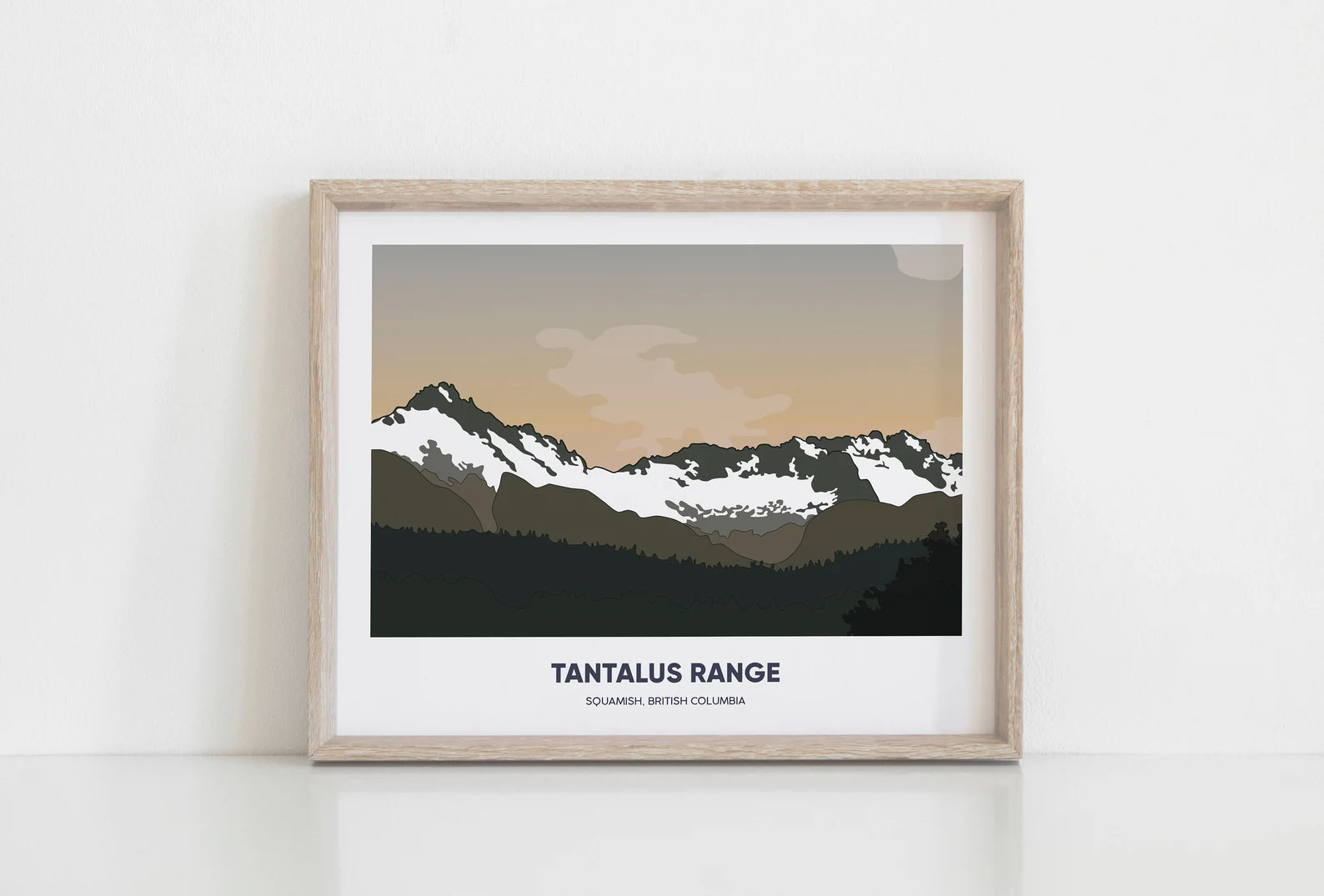 Jade Littlewood - Art Print - Tantalus Range, Squamish