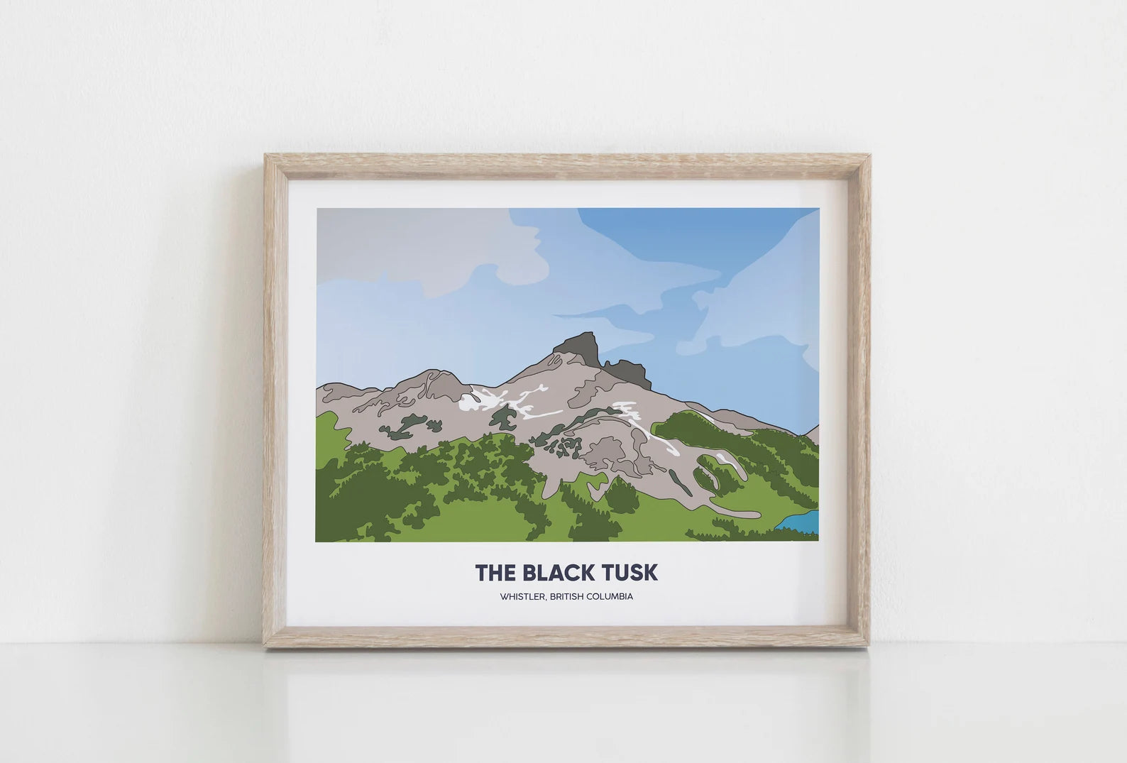 Jade Littlewood - Art Print - The Black Tusk, Squamish and Whistler