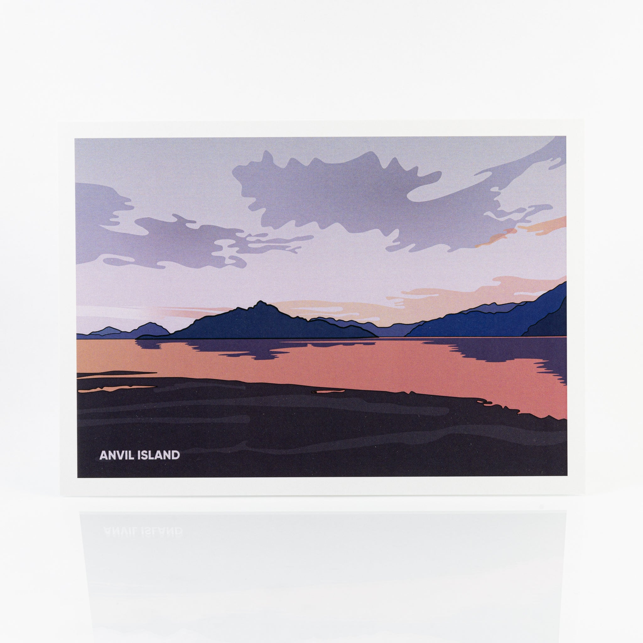 Jade Littlewood - Greeting card - Anvil Island: Squamish BC