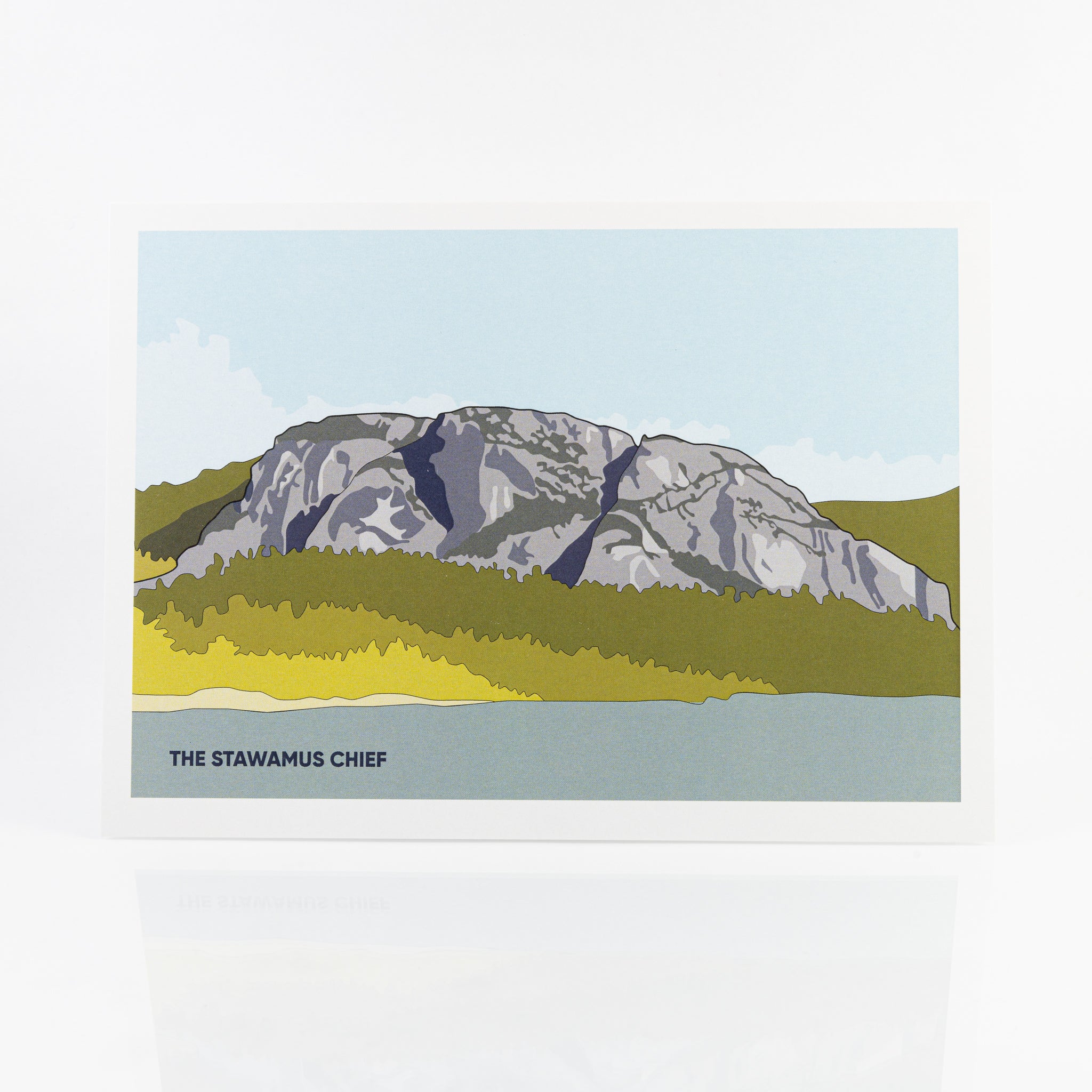 Jade Littlewood - Greeting Card - The Chief: Squamish BC