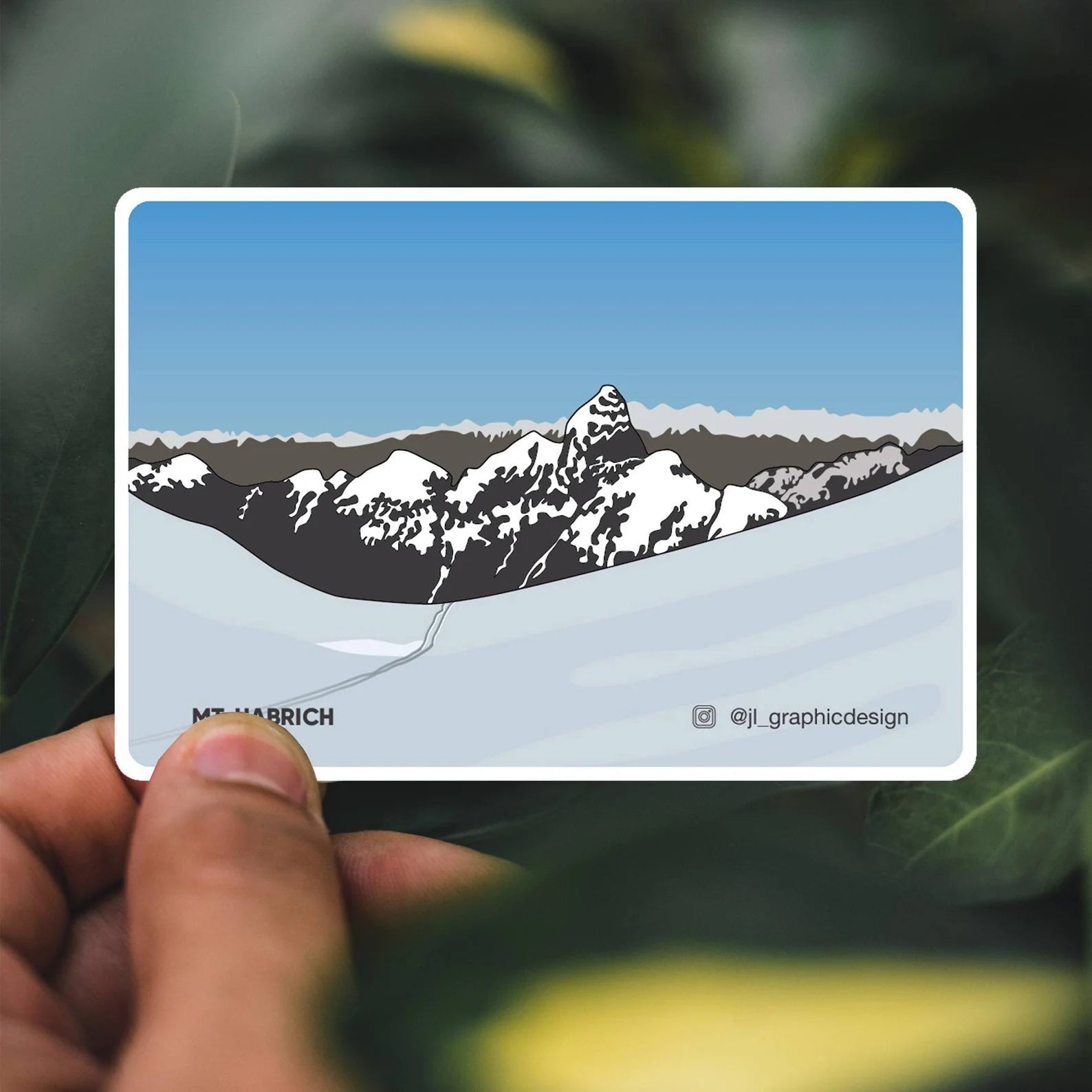 Sticker - Mt. Habrich, Squamish BC