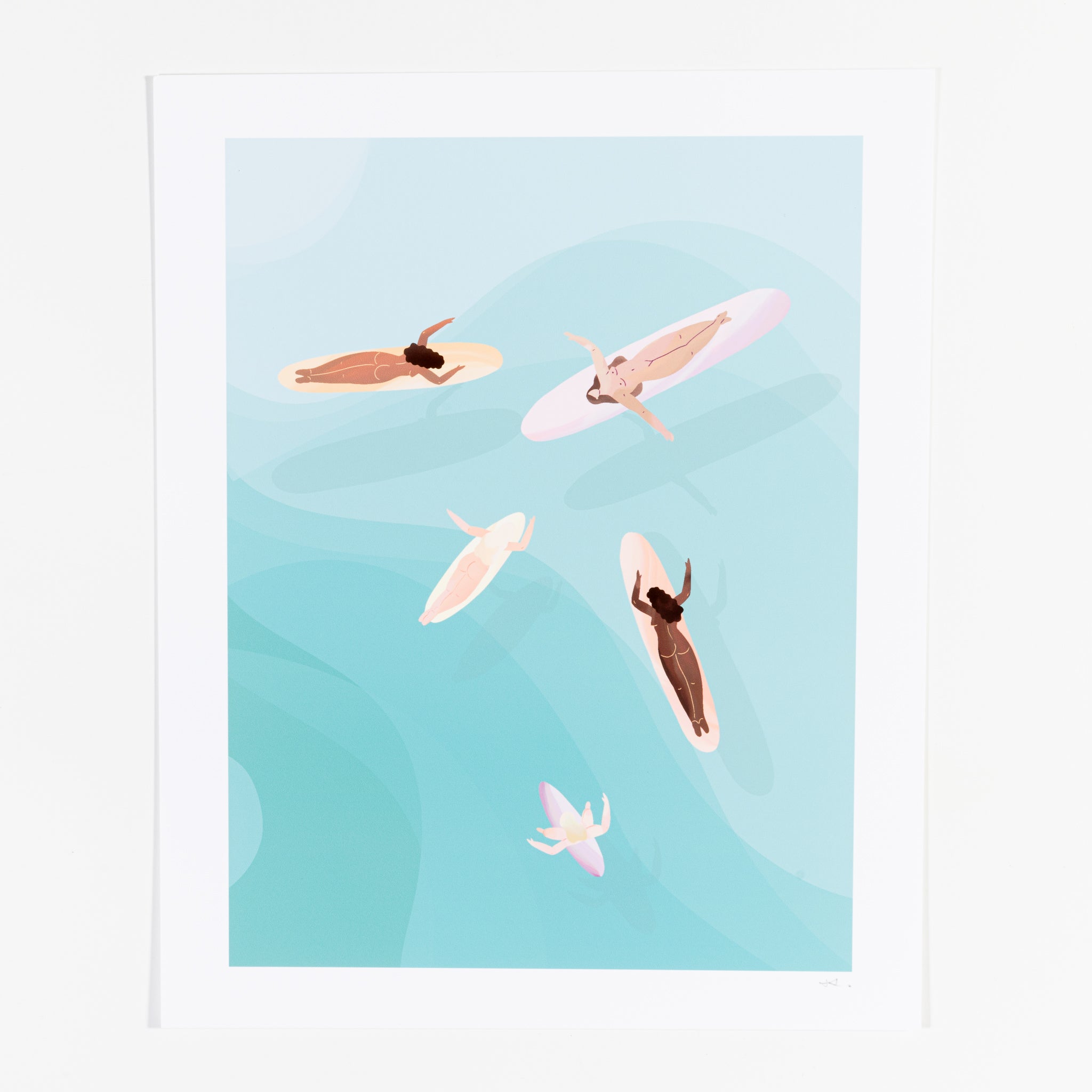 Would Be Nude Not To - Art Print - Float On