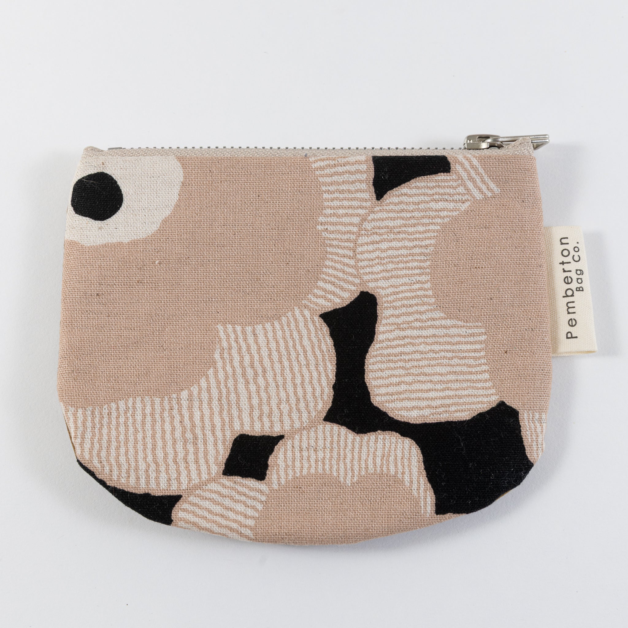 Small Zip Oilskin Purse