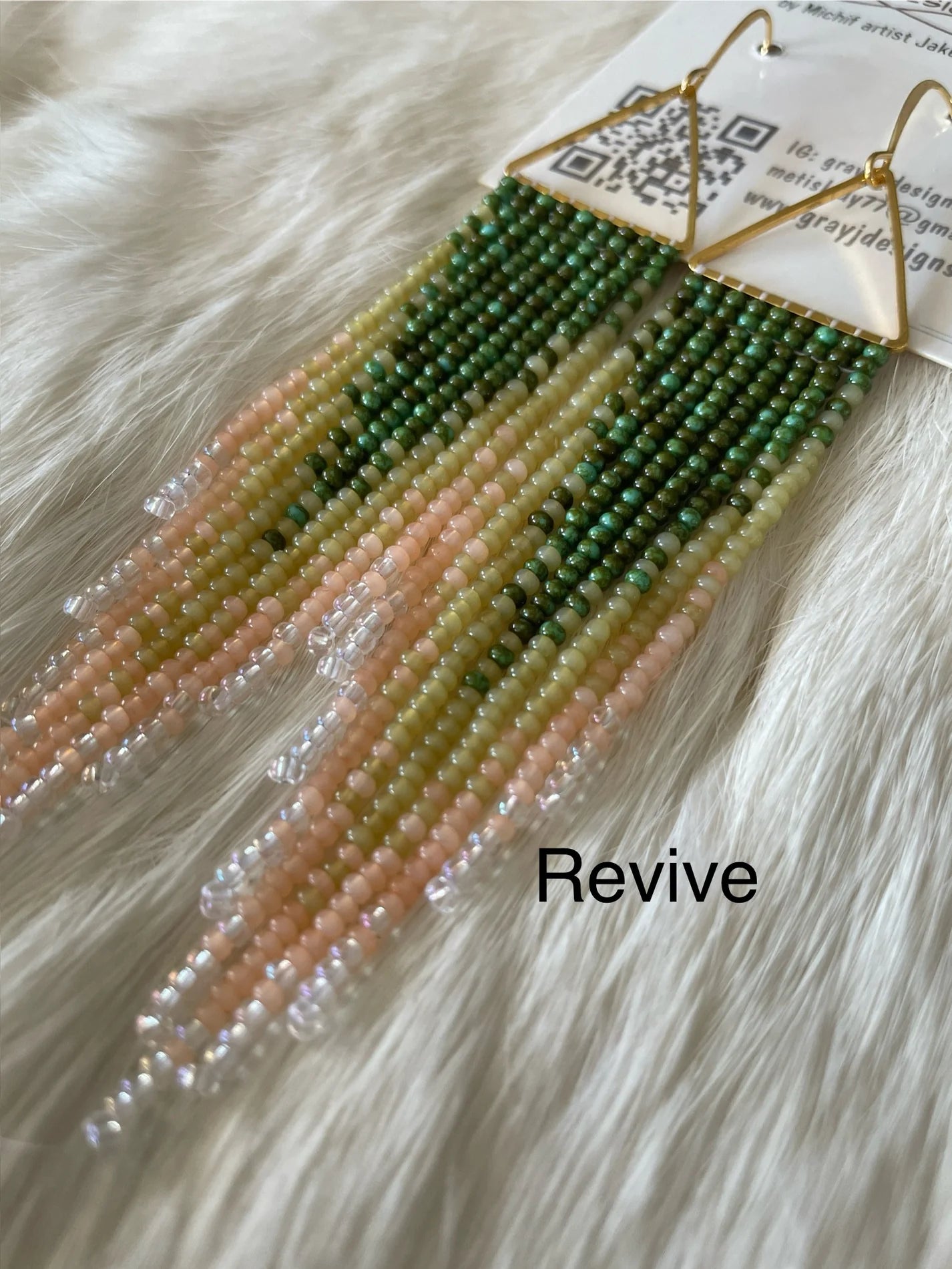 Earrings - Long fringe