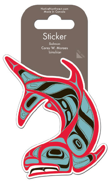 Sticker - Salmon