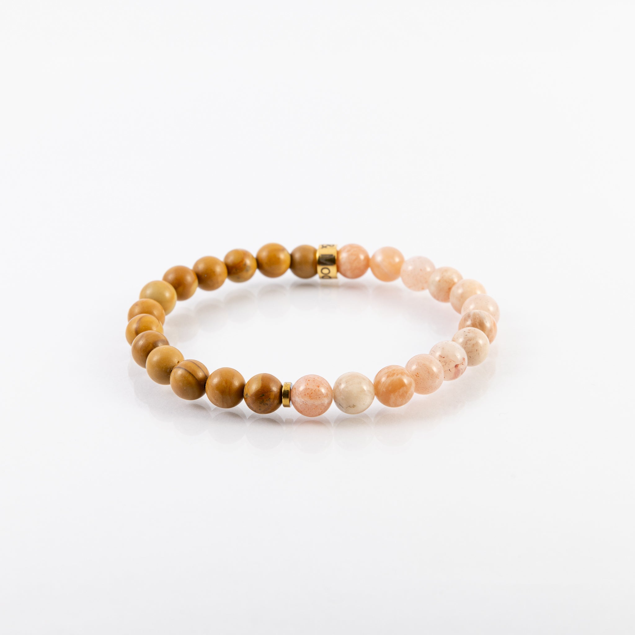 Salt and Moon - Sand & Sea Gemstone Stacking Bracelet