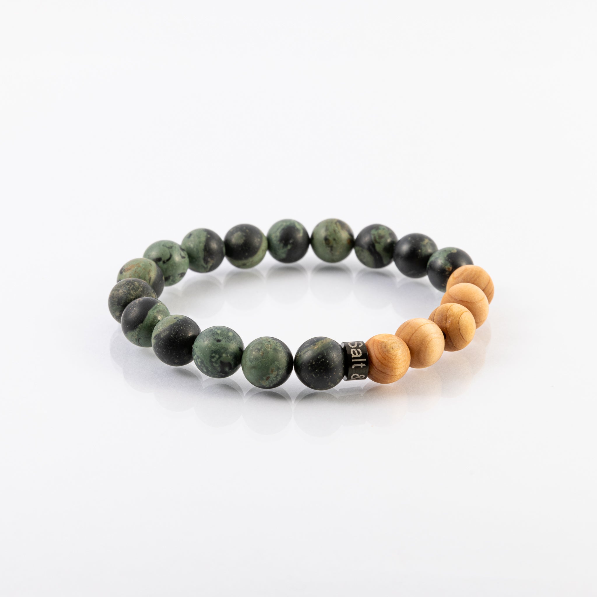 Salt and Moon - West Coast Wild - Sitka Gemstone & Cedarwood Unisex Bracelet