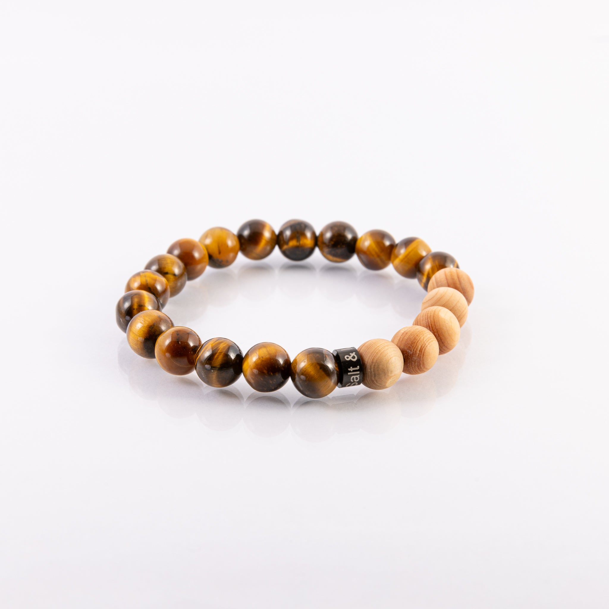 Salt and Moon - West Coast Wild - Wildwoods Gemstone & Cedarwood Unisex Bracelet