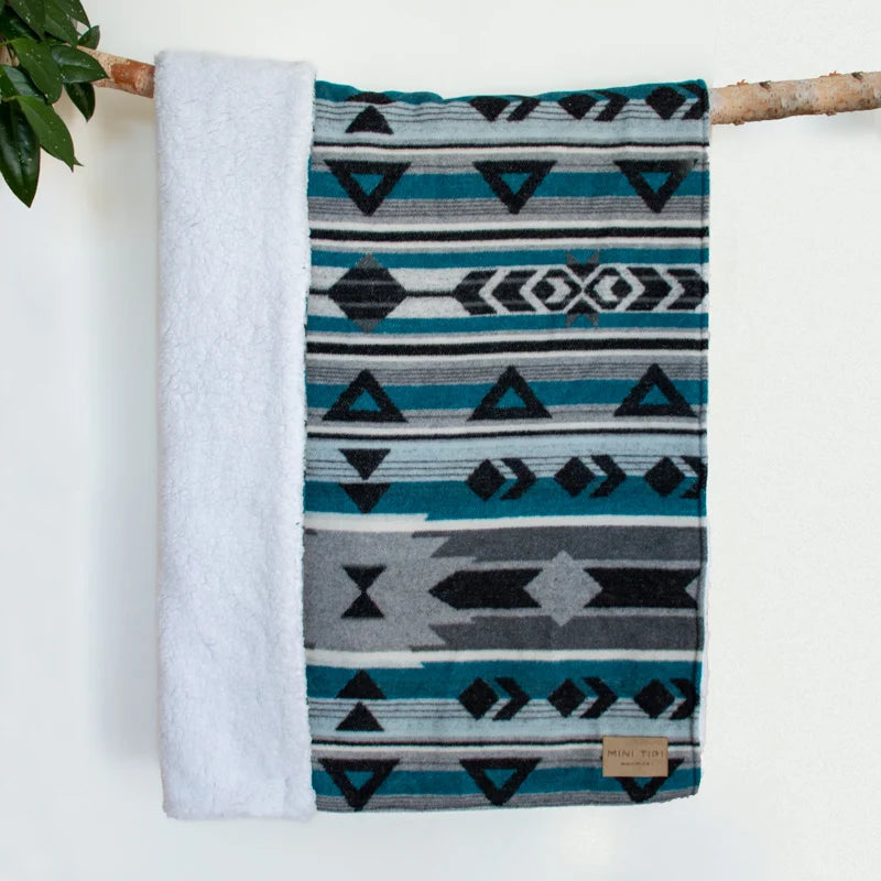 Storm Indigenous Baby Blanket