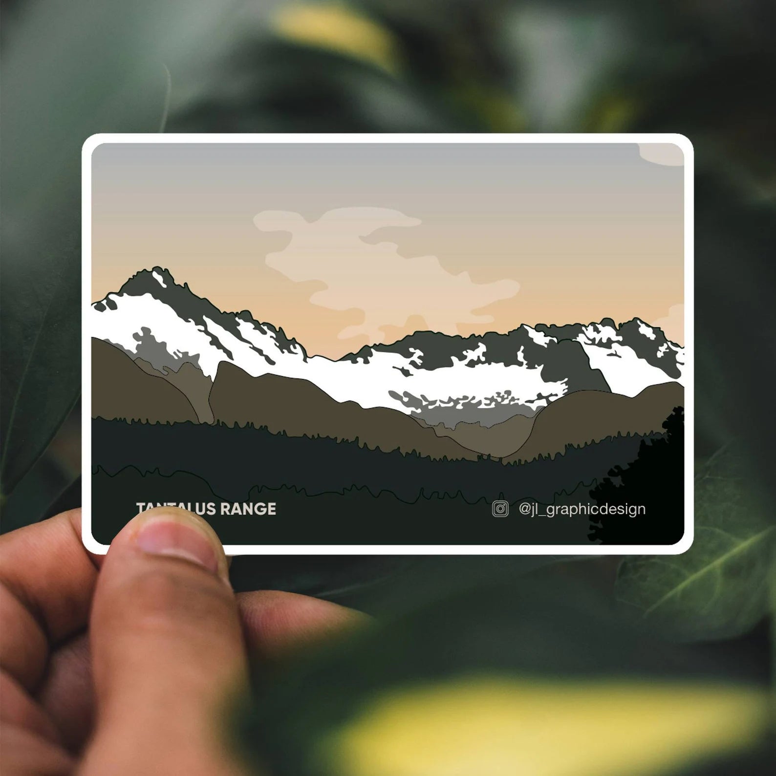 Sticker - Tantalus Range, Squamish BC