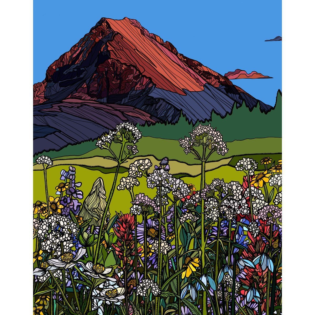Art Print - Wedge