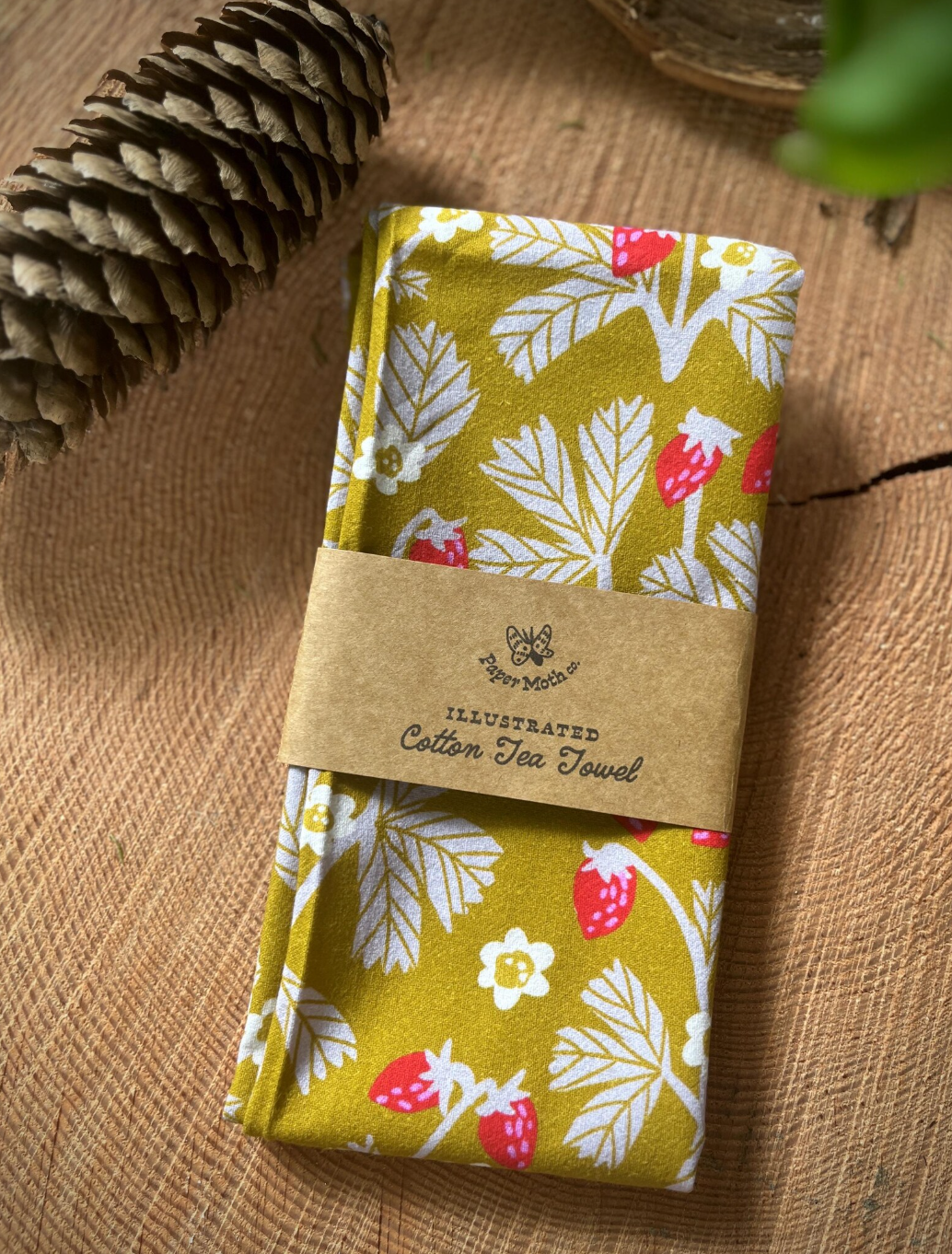 Tea Towel - Wild Strawberries