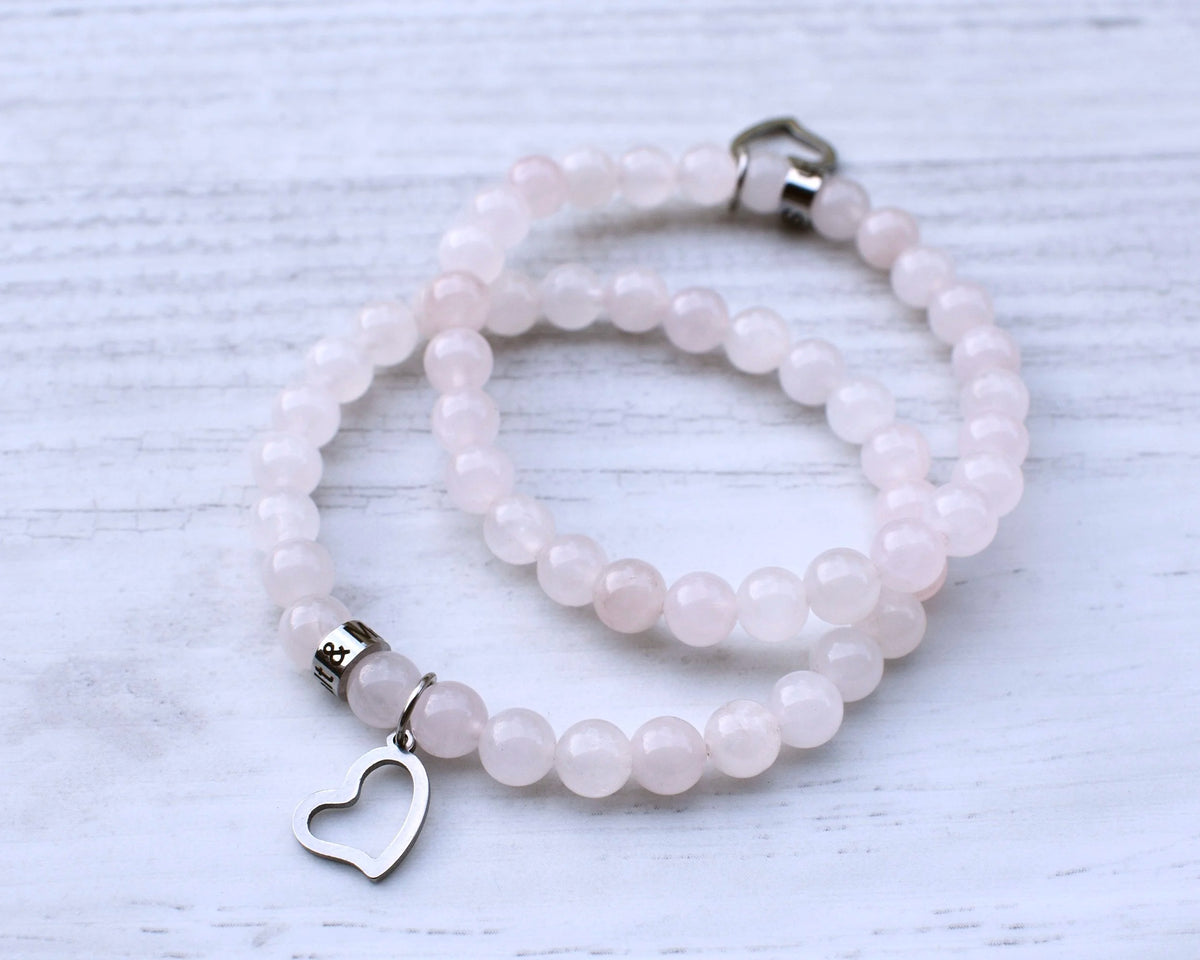 Bracelet - Whole Lotta Love - Rose Quartz