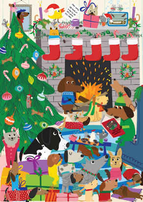 Jigsaw Puzzle - Merry Barkmas - 250 pcs