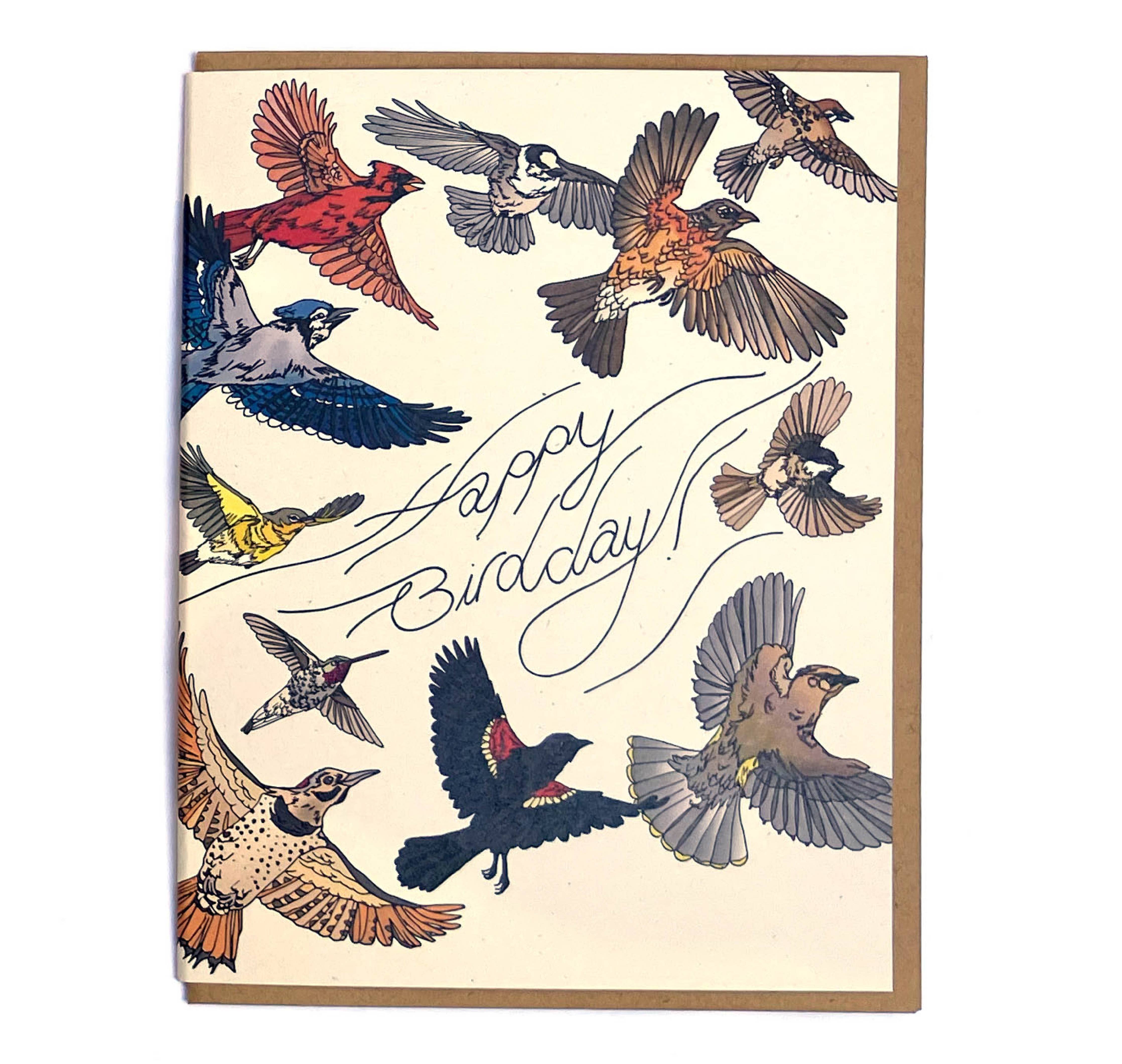 Greeting Card - Happy Birdday