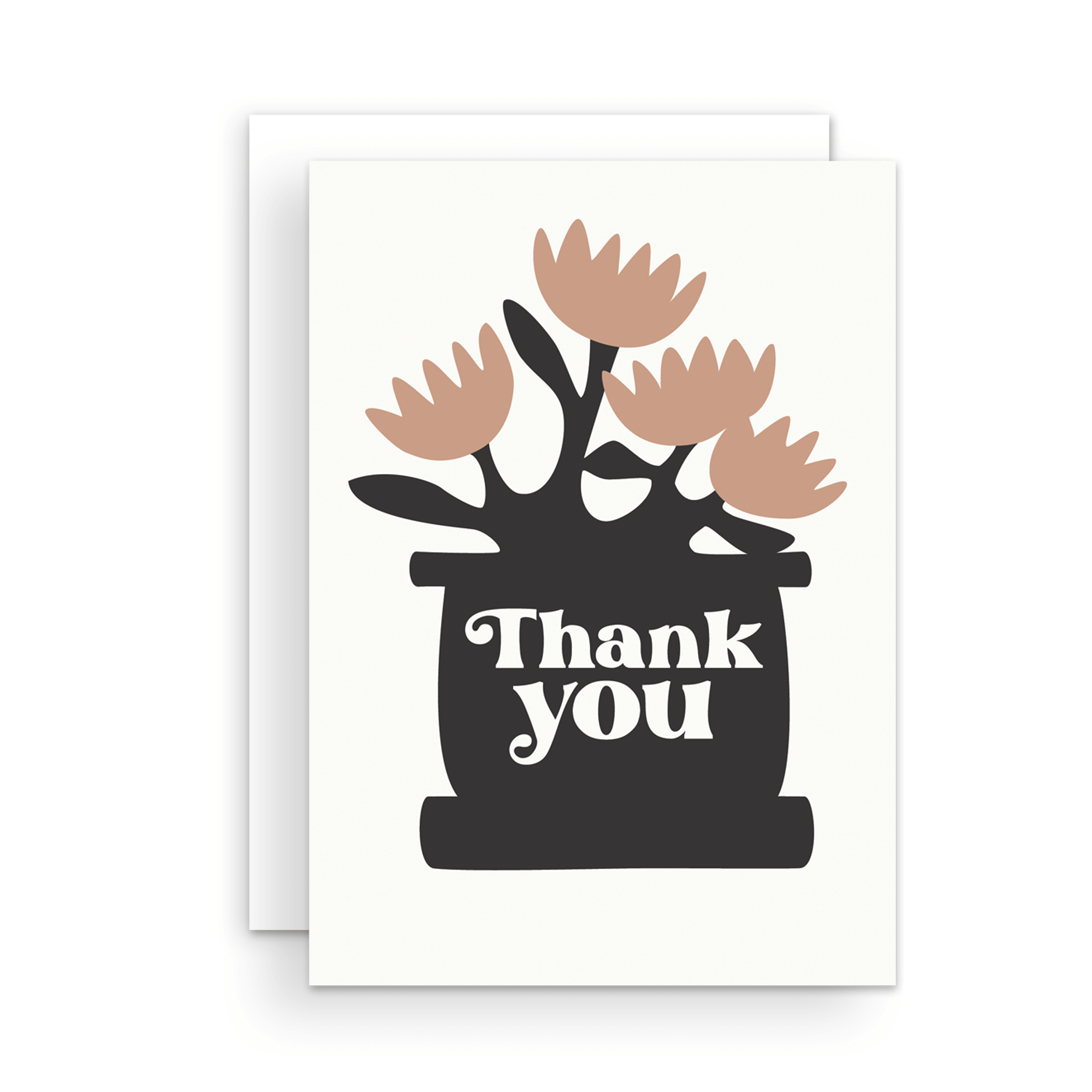 Greeting Card - Thank You Houseplant