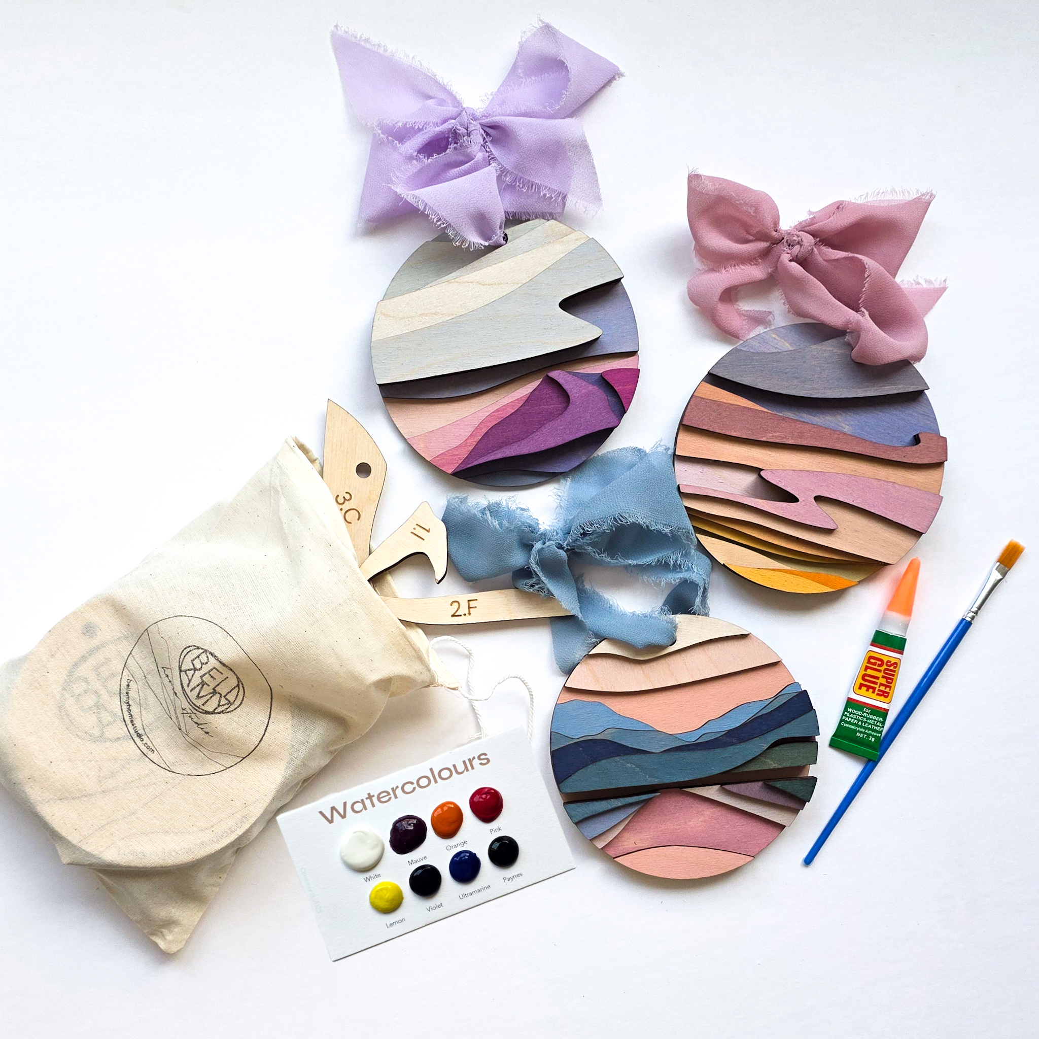 Ornament 2025 Paint By Number Art Kit