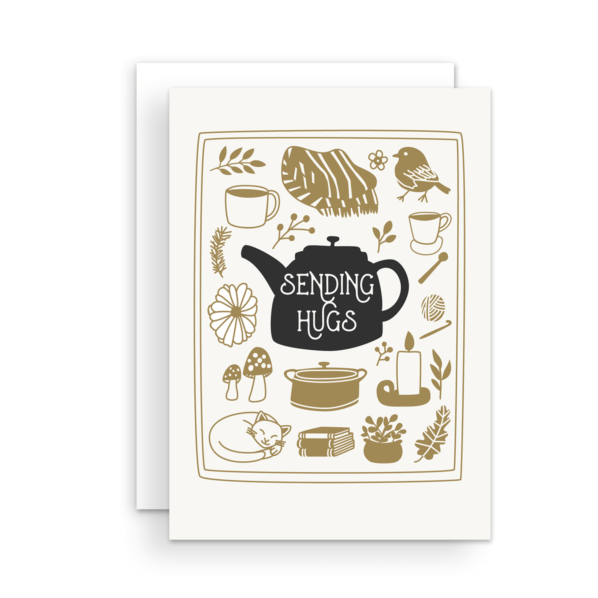Greeting Card - Sending Hugs