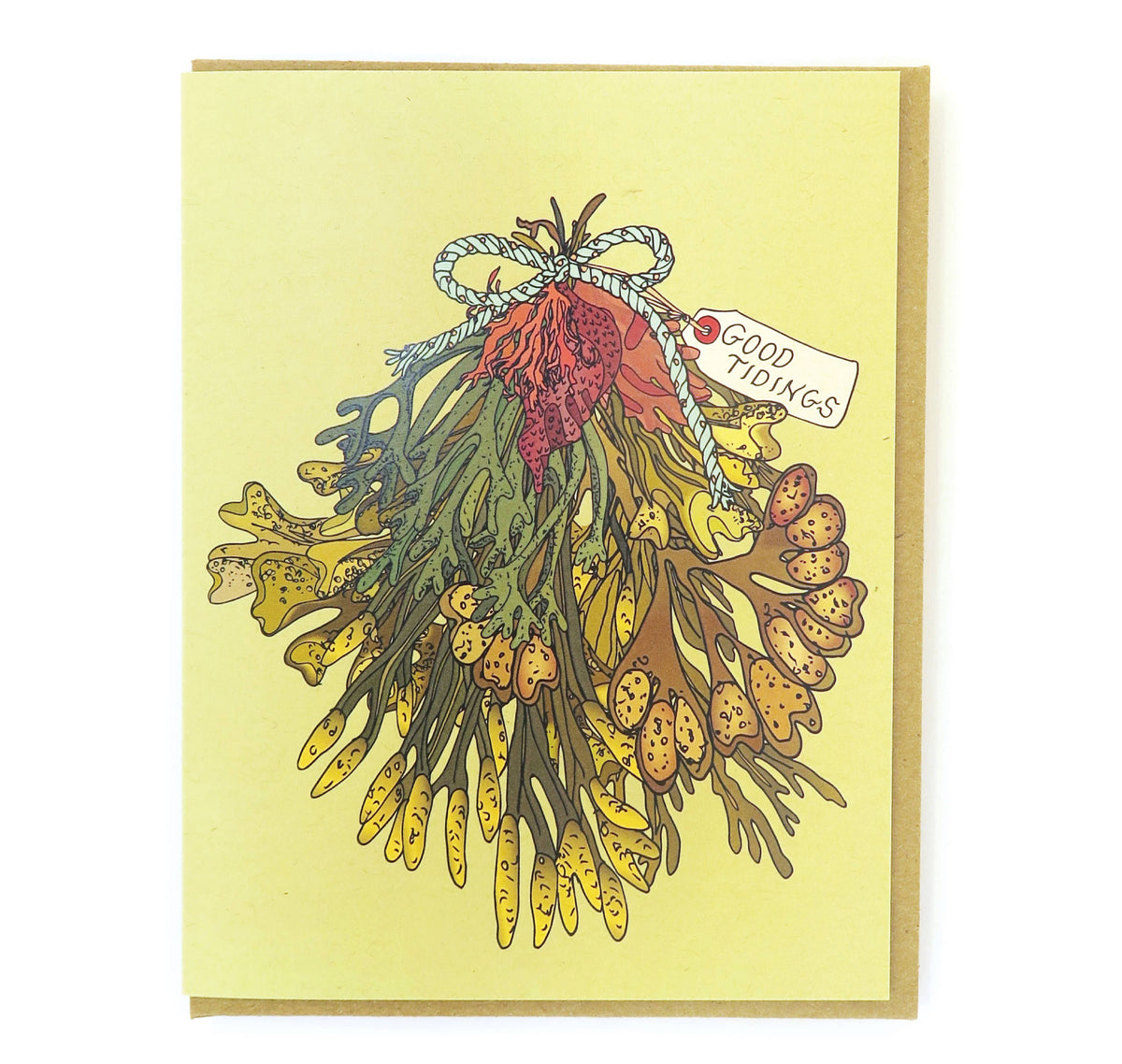 Greeting card - Coastal Kelp Mistletoe