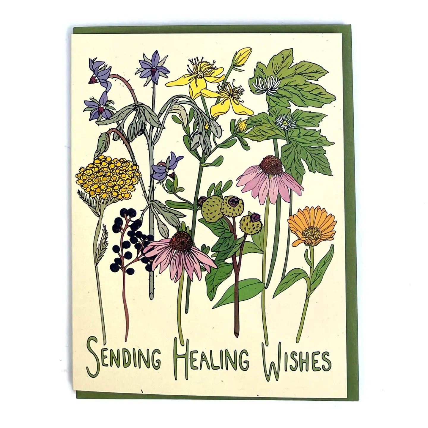 Greeting Card - Healing Wishes