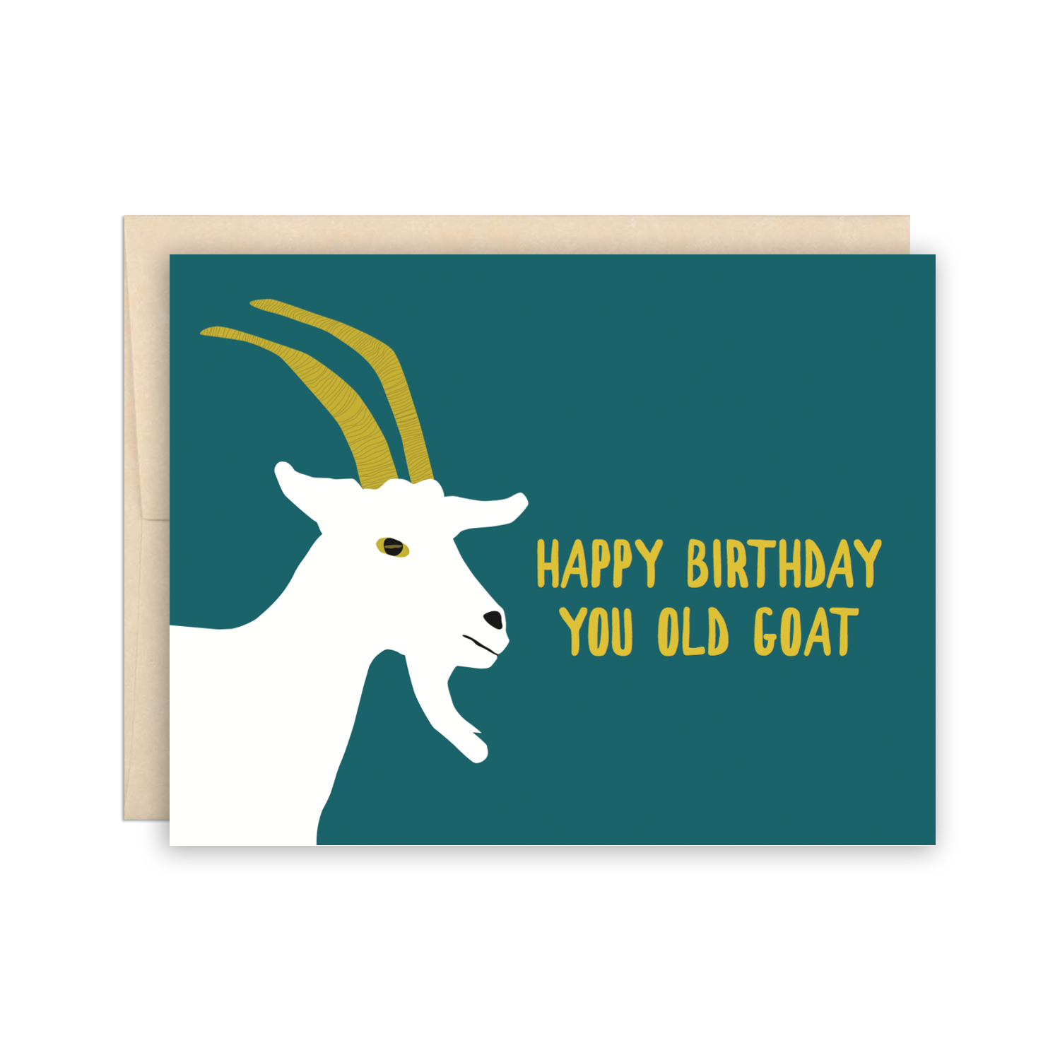 Greeting Card - Happy Birthday Old Goat