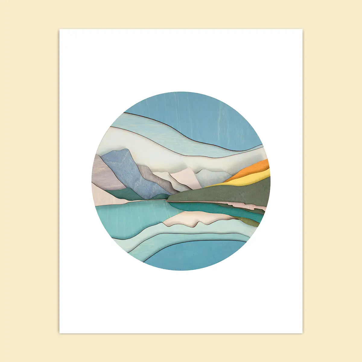 Art Print - Crystal Blue