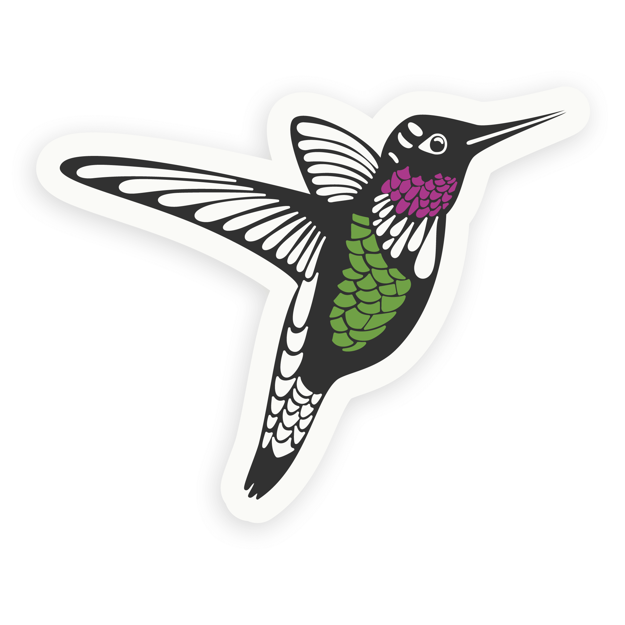 Sticker - Hummingbird