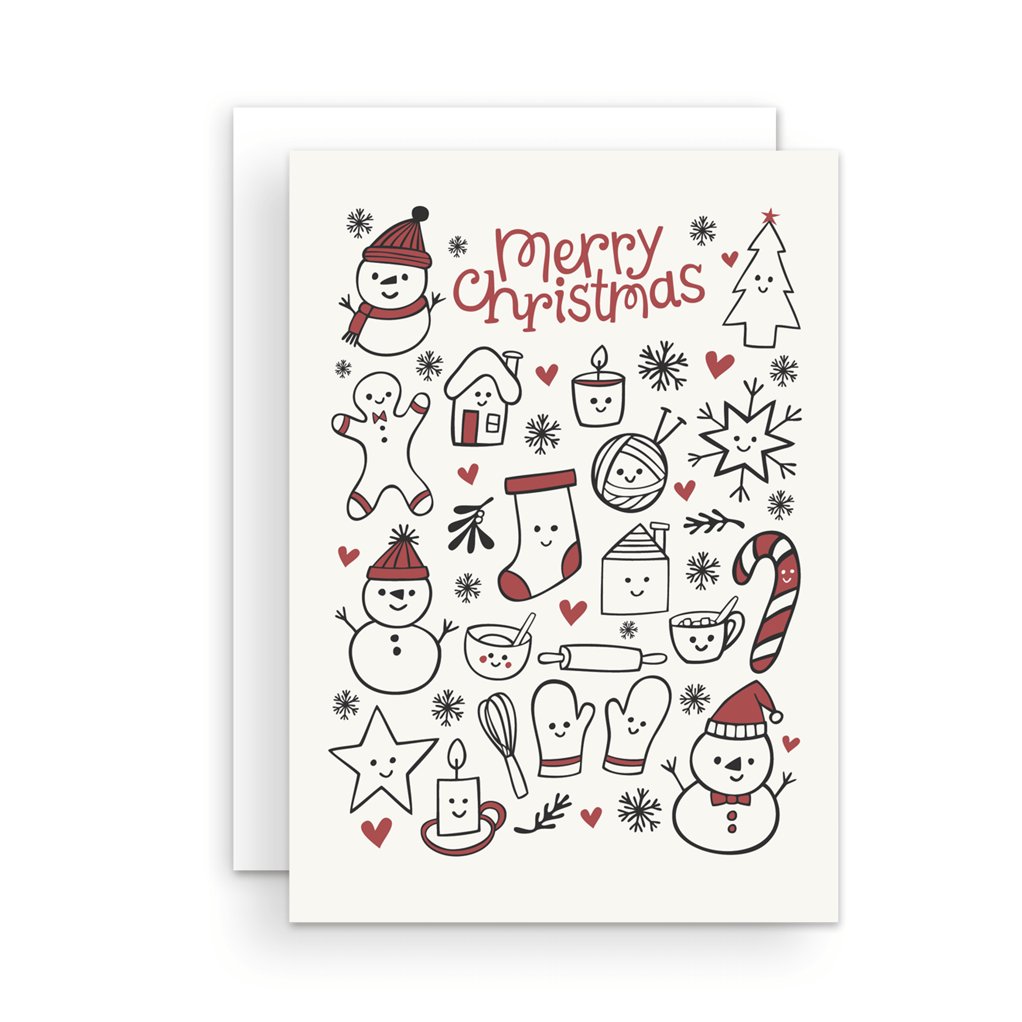 Merry Christmas Greeting Card