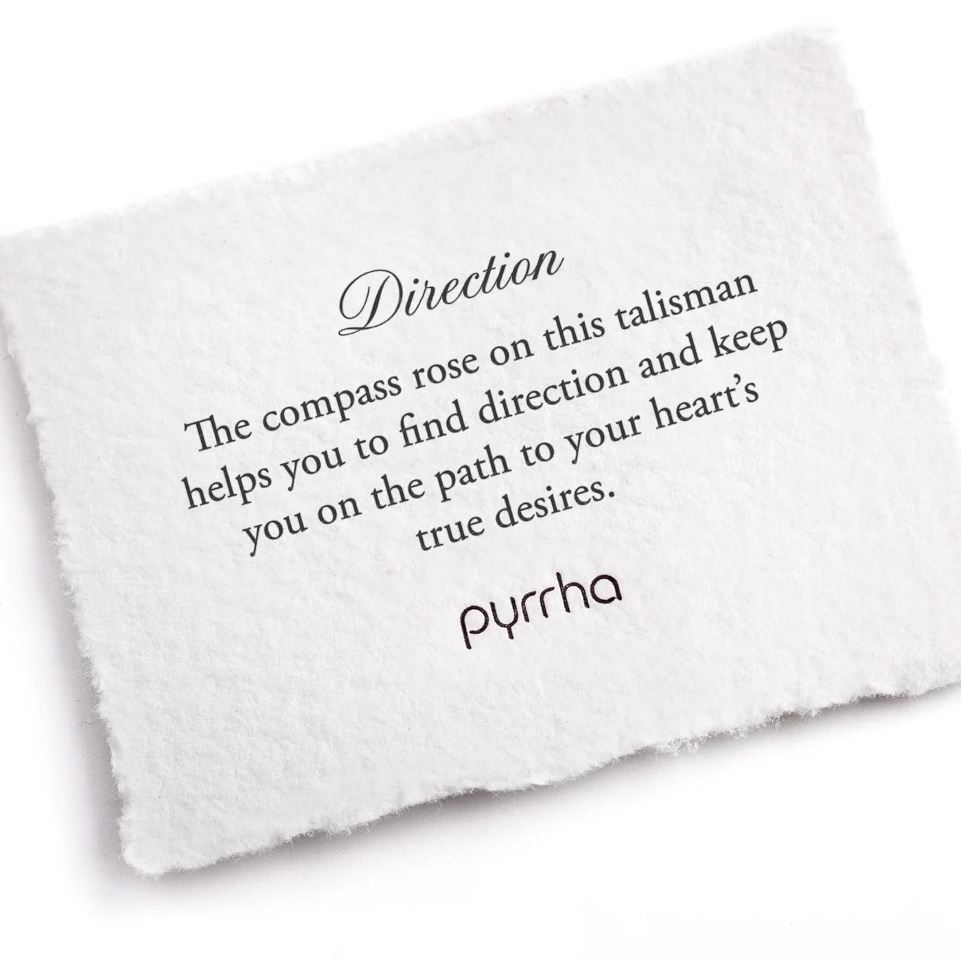 Pyrrha Necklace - Direction