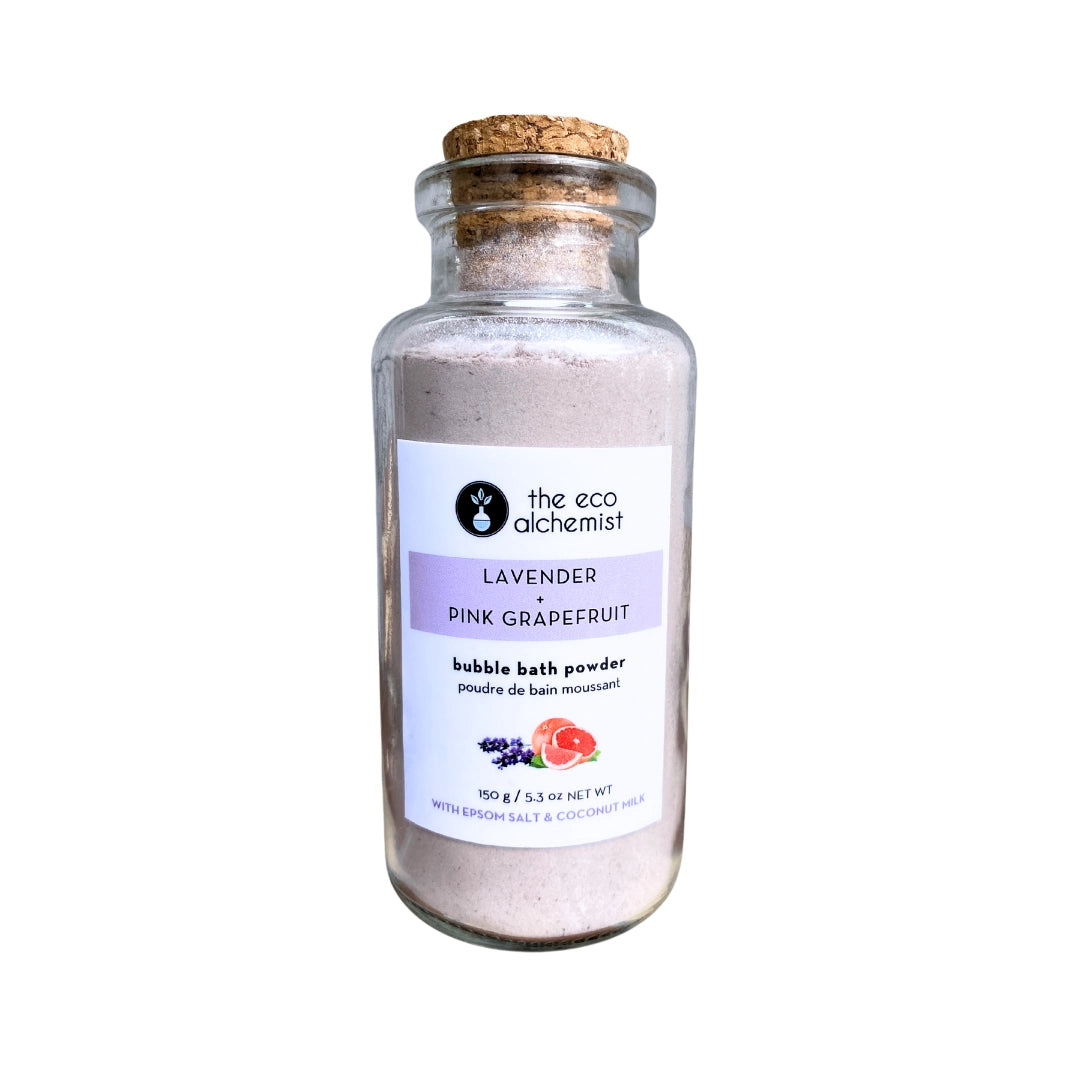 Bubble Bath Powder - Lavender + Pink Grapefruit