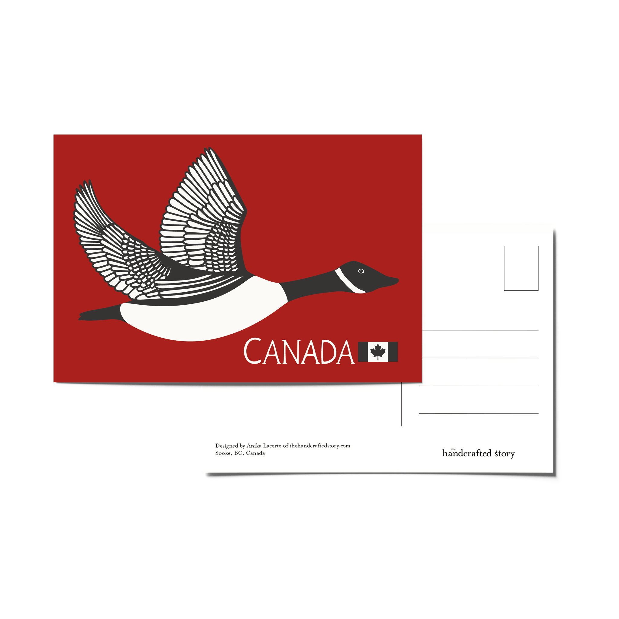Postcard - Canada Goose