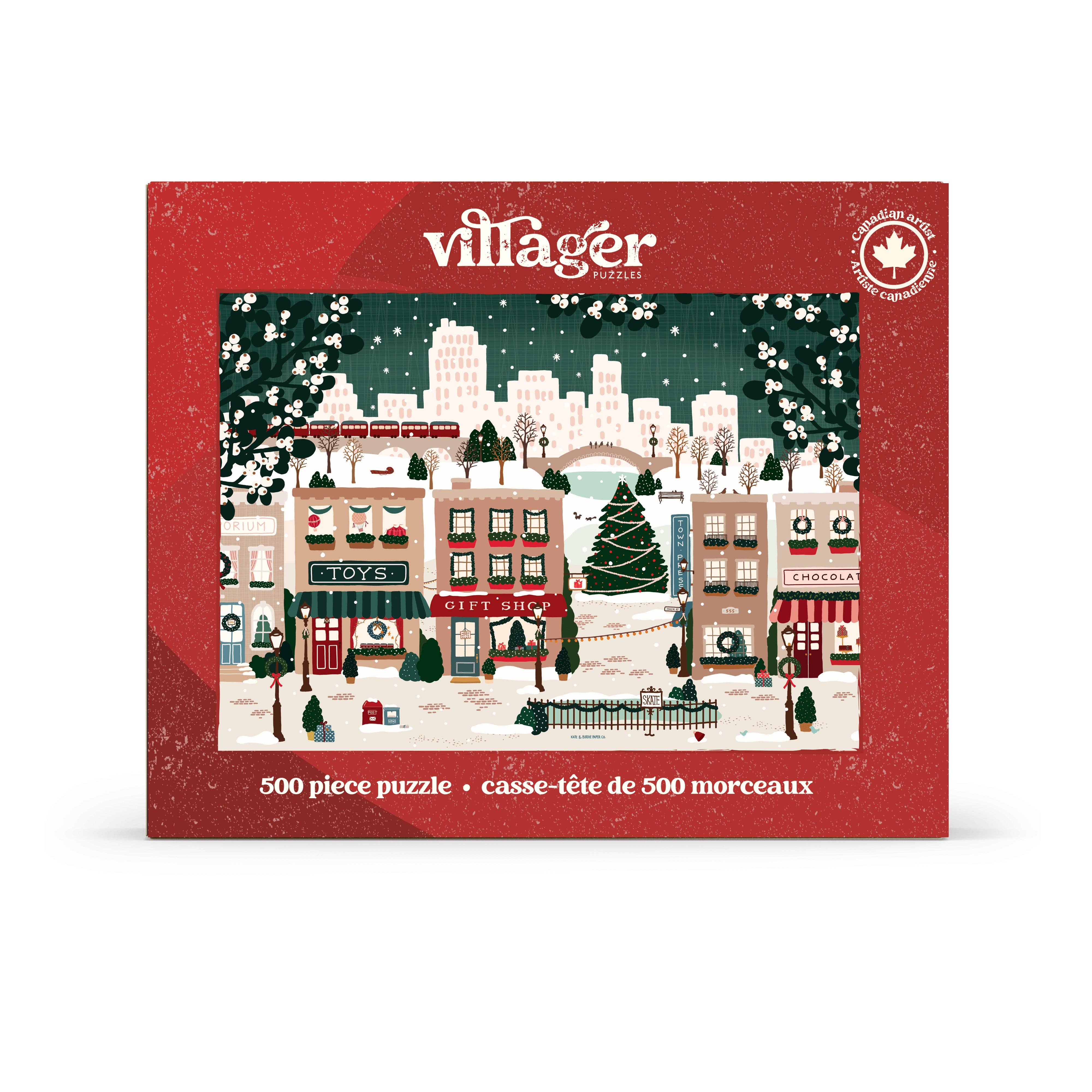 Jigsaw Puzzle - Small Town Holiday- 500 pcs